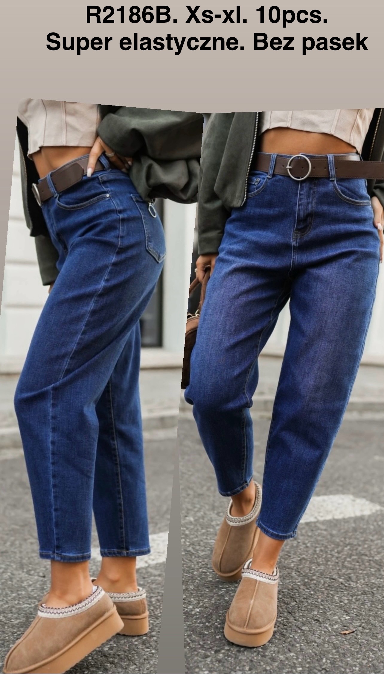 Jeansy damskie , Size xs-xl, paczka 10szt,1kolor