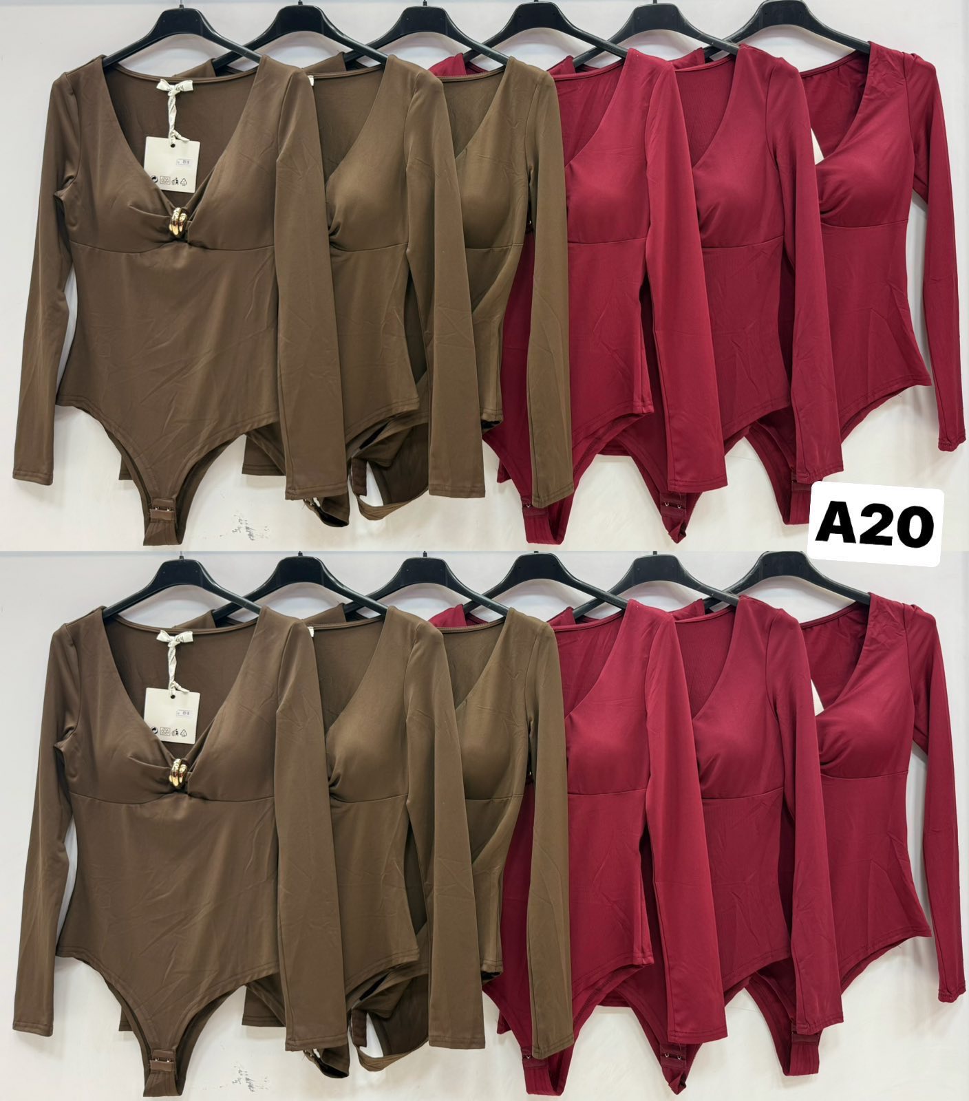 Body  Damskie  WŁOSKA  , Size uni, paczka 6szt ,mix kolor