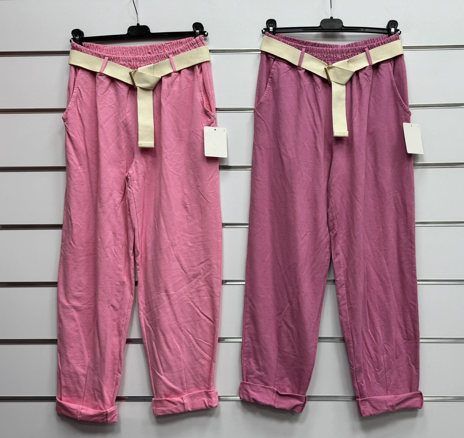 Spodnie Damskie  WŁOSKA  , Size uni, paczka 6szt ,mix kolor