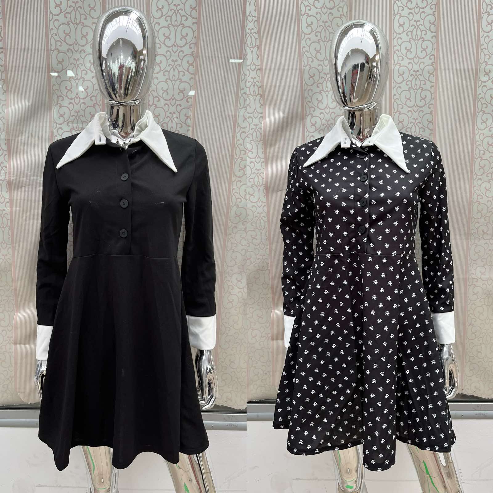 Sukienki Damskie  WŁOSKA  , Size uni, paczka 6szt ,mix kolor