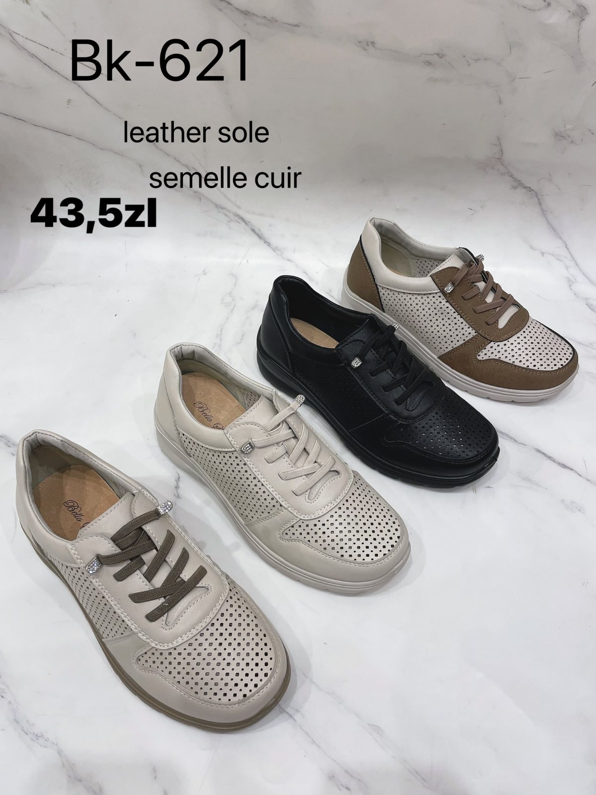 Buty Sportowe DAMSKIE (36-41, 12par)