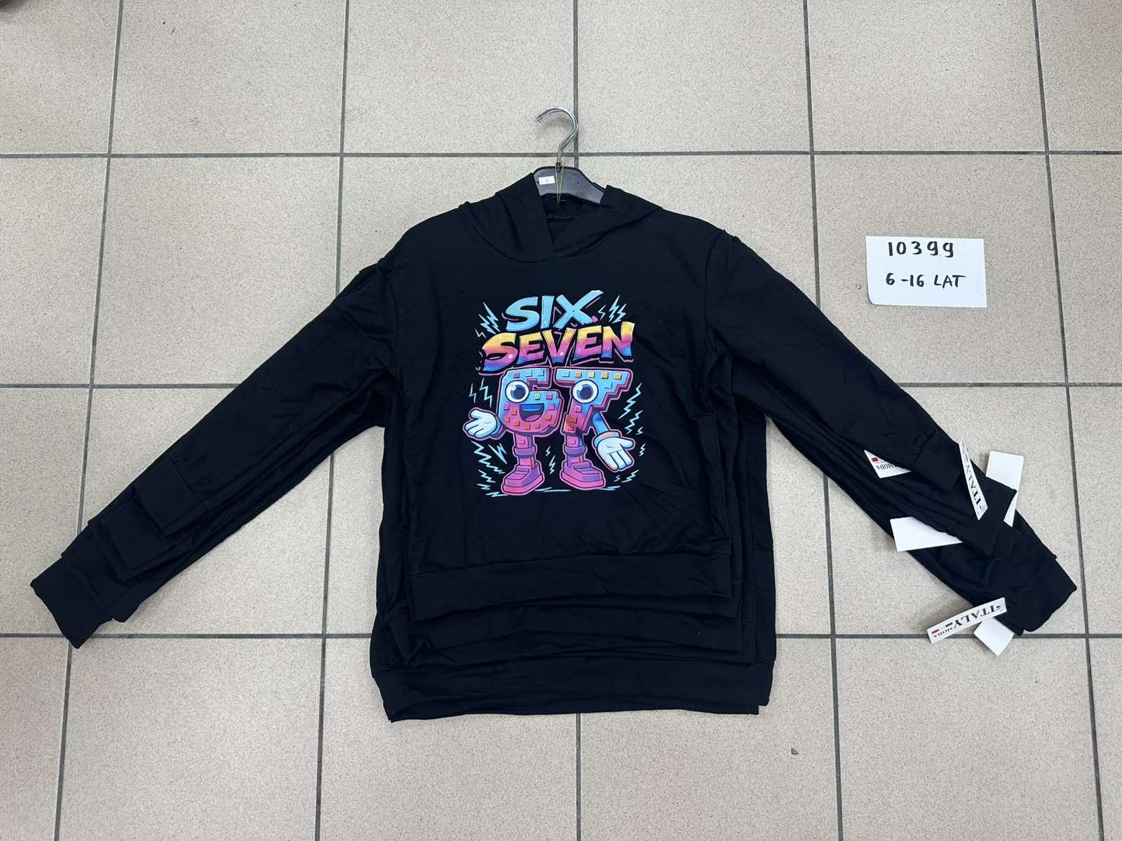 Bluzy DZIECIĘCA ,size 6-16lat,paczka 6szt ,1kolor