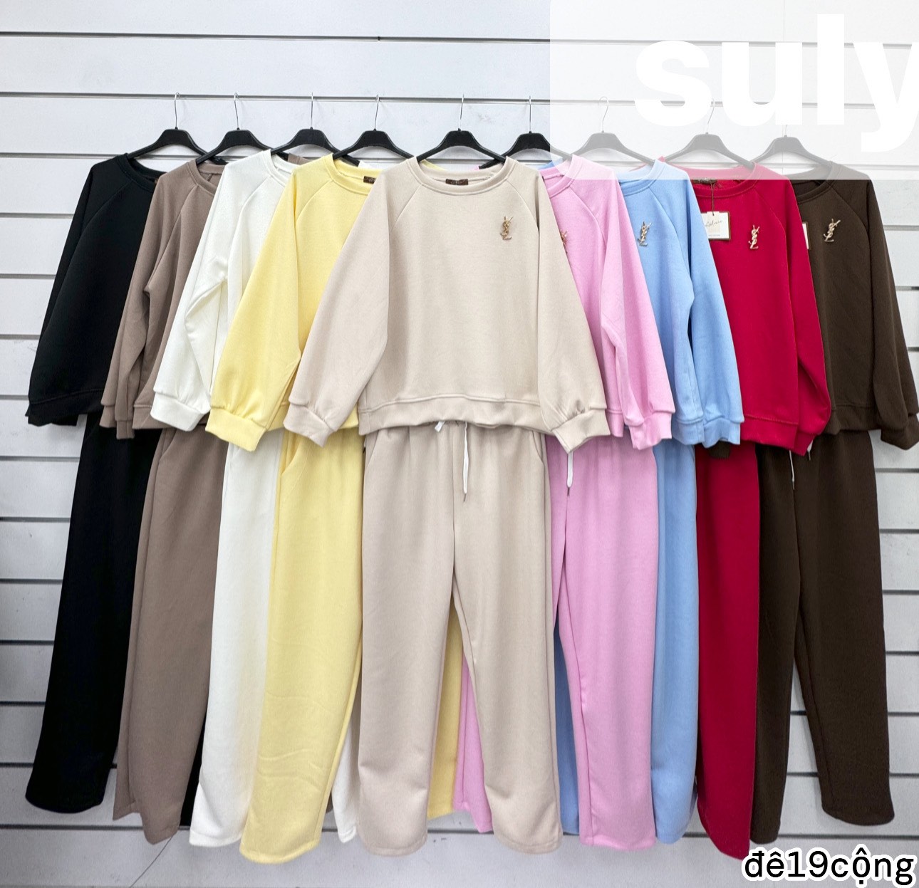 Komplety Damskie  WŁOSKA  , Size uni, paczka 6szt ,mix kolor