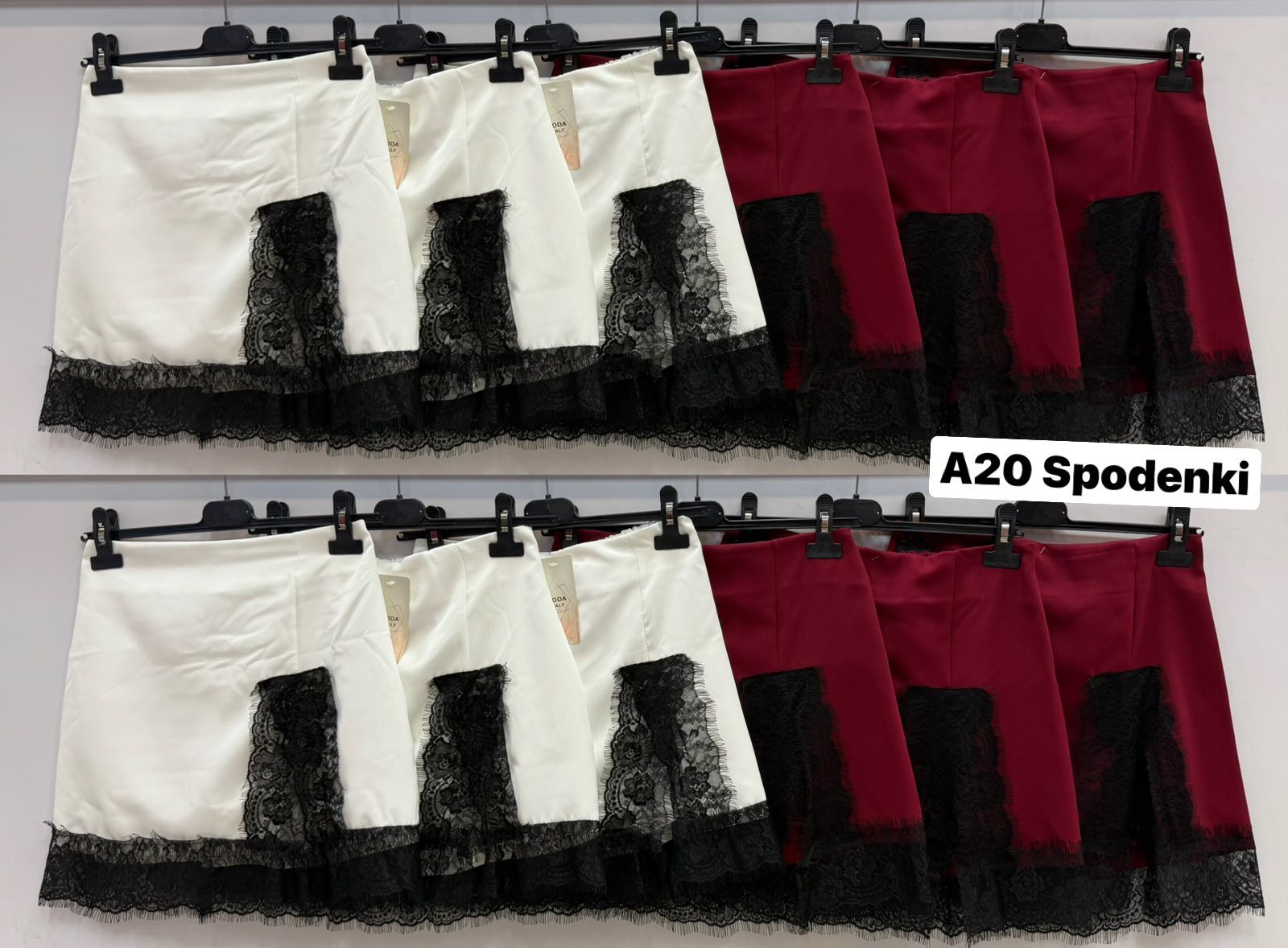 Spodenki Damskie Wloskie, Size uni, paczka 6szt ,mix kolor