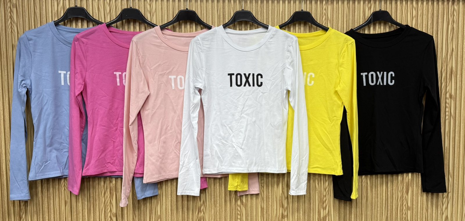 Bluzki Damskie  WŁOSKA  , Size uni, paczka 6szt ,mix kolor