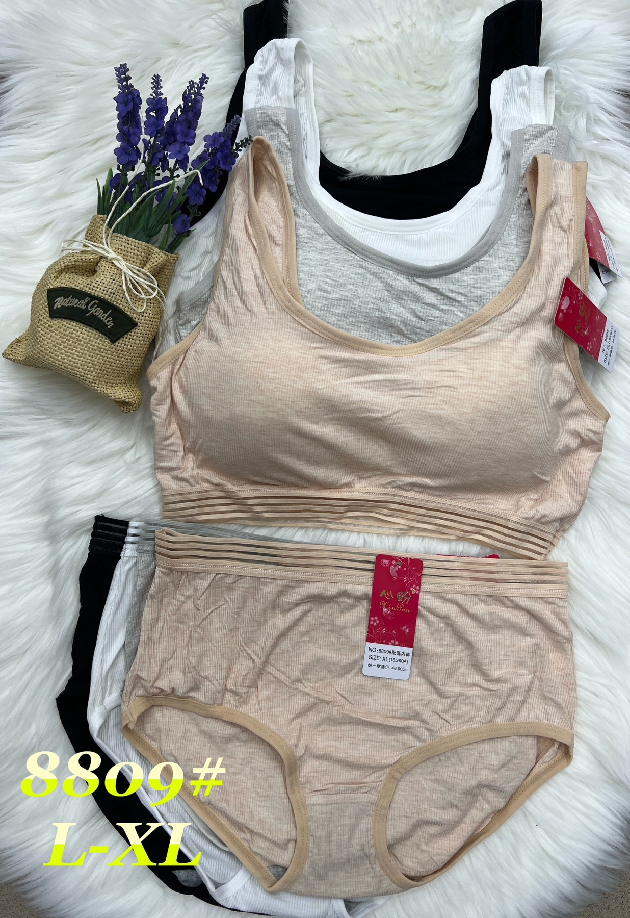 Komplet Bielizny damskie ,size l-xl,paczka 10szt,mix kolor