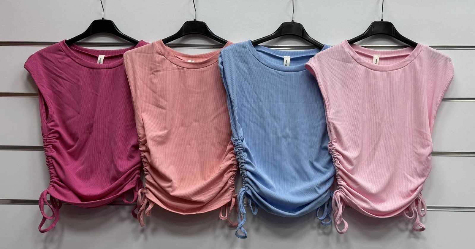 Bluzki Damskie  WŁOSKA  , Size uni, paczka 6szt ,mix kolor