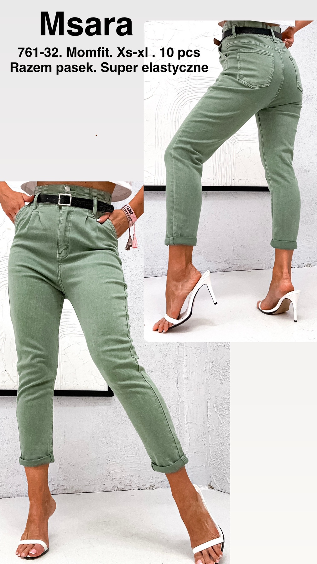 Jeansy  damskie , Size xs-xl,paczka 10szt,1kolor