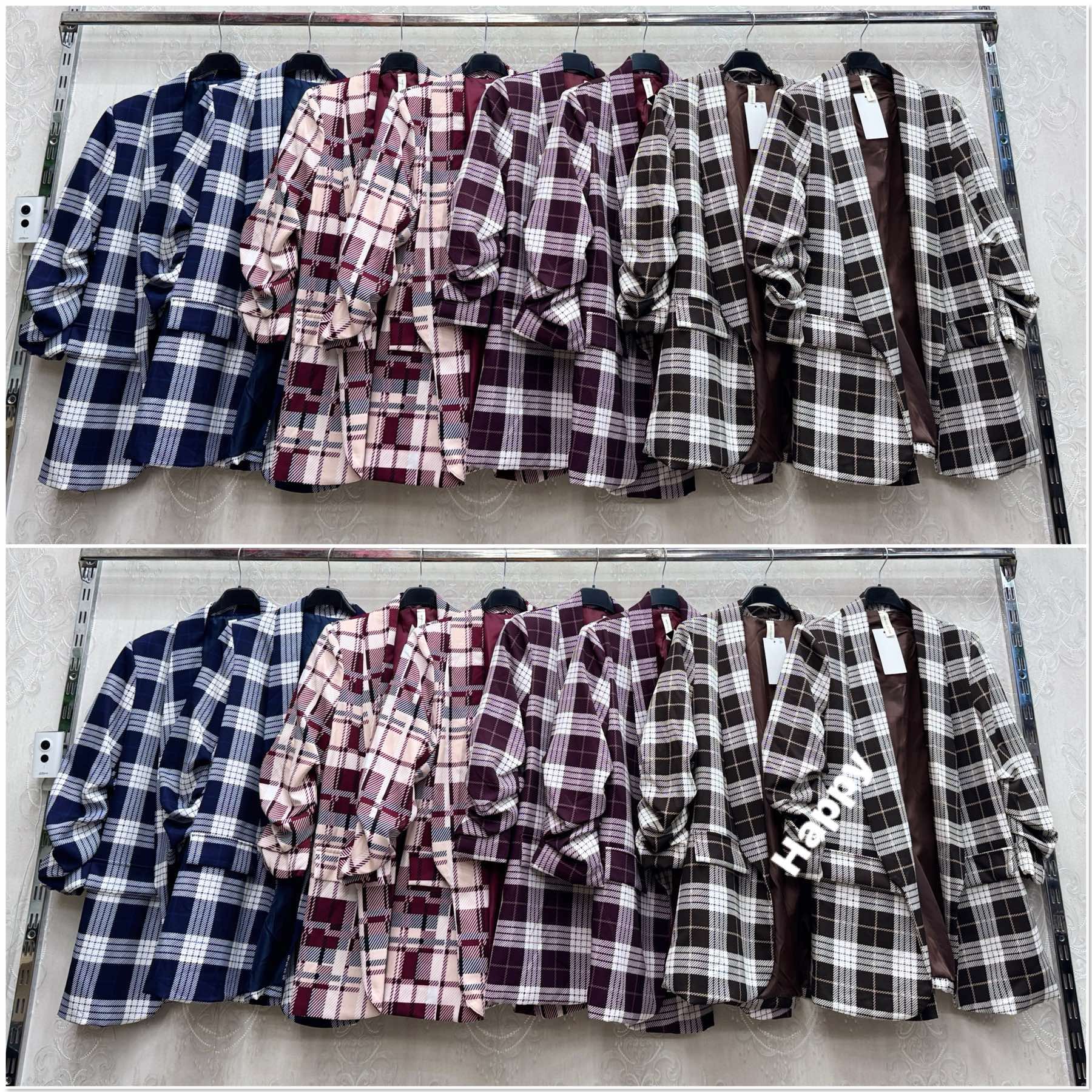 Marynarki Damskie wloskie, Size uni, paczka 6szt ,mix kolor