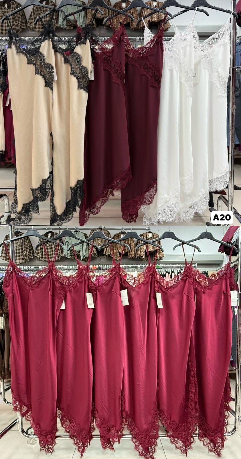 Sukienki Damskie wloskie, Size uni, paczka 6szt ,mix kolor