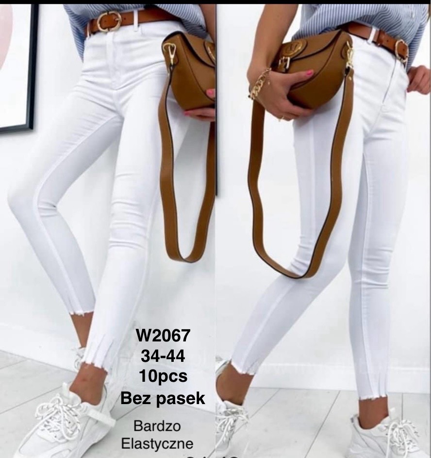 Jeansy damskie , Size 34-44,paczka 10szt,1kolor