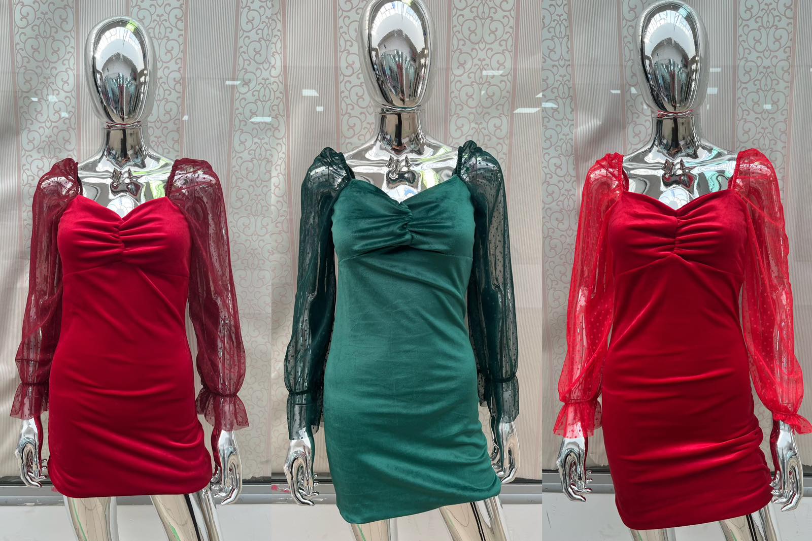 Sukienki Damskie  WŁOSKA  , Size uni, paczka 6szt ,mix kolor