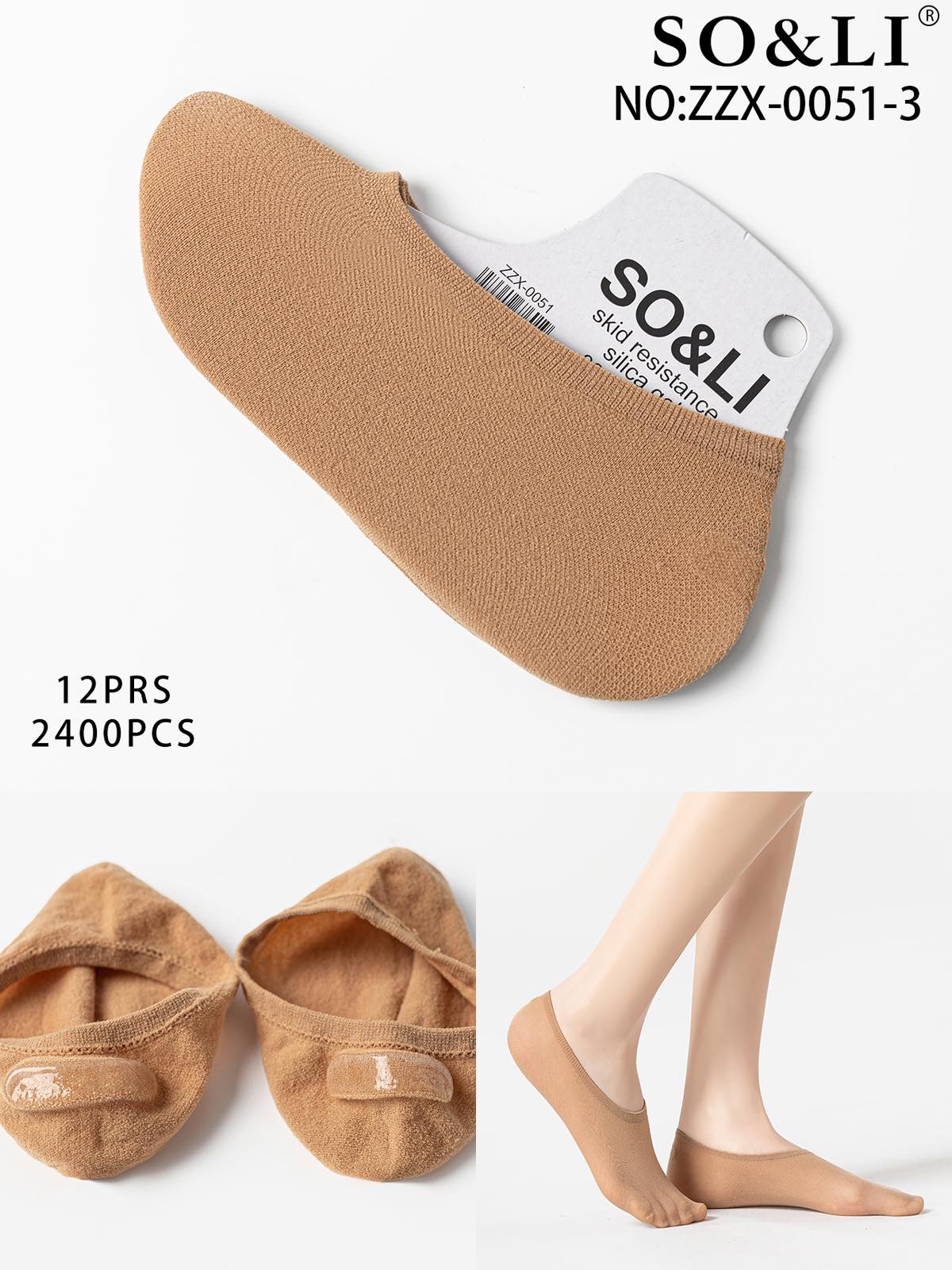 stopki damskie. (12par/paczka)