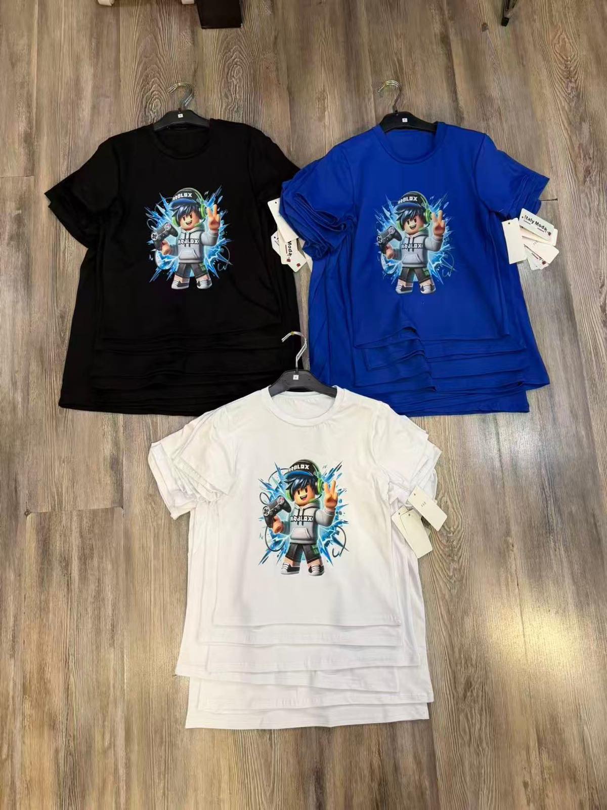 Bluzki  DZIECIĘCA , Size 6-16lat, paczka 6szt ,1kolor