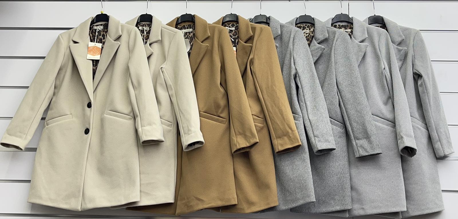 Płaszcz Damskie wloskie, Size s-2xl, paczka 5szt ,1kolor