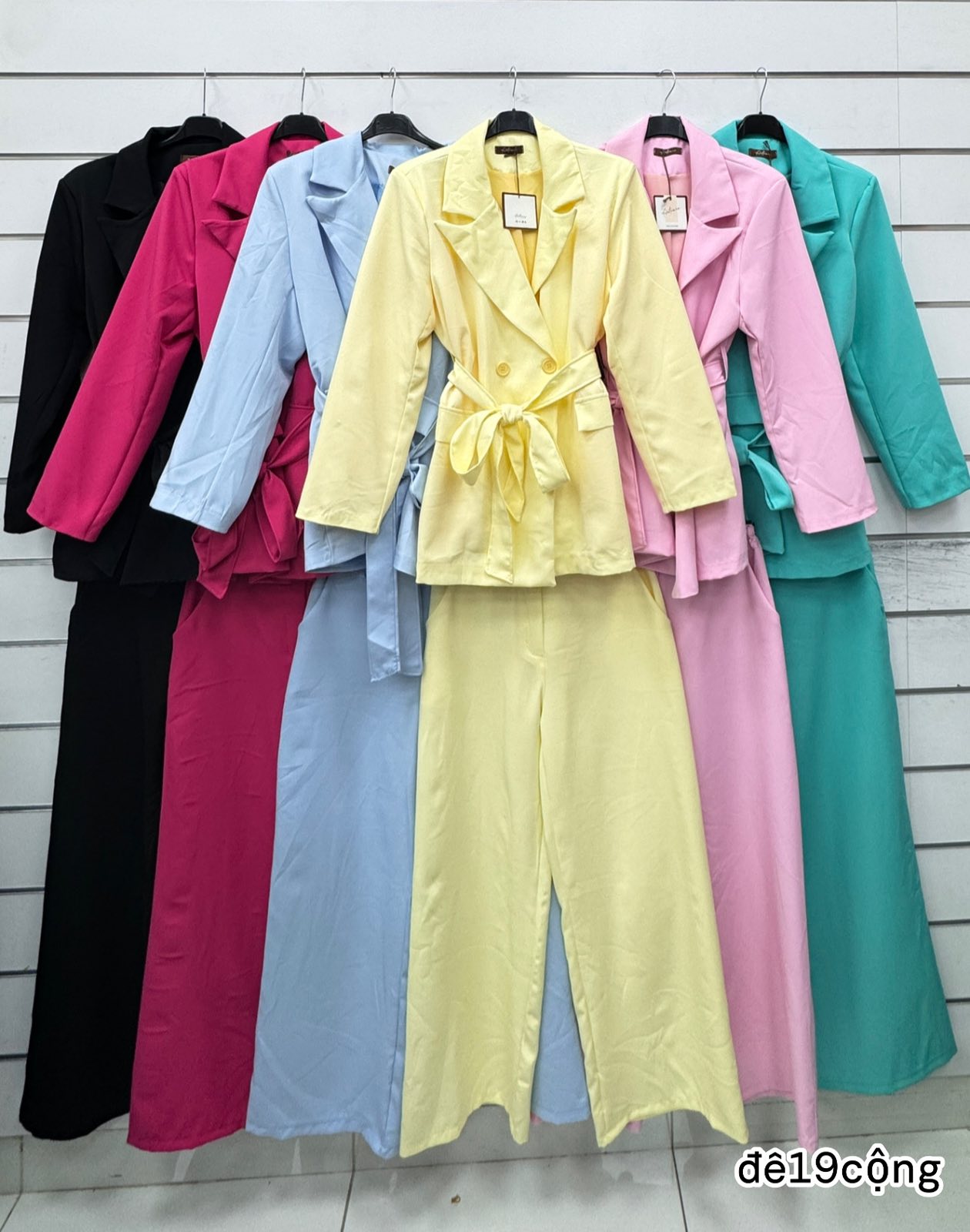 Komplety Damskie  WŁOSKA  , Size uni, paczka 6szt ,mix kolor