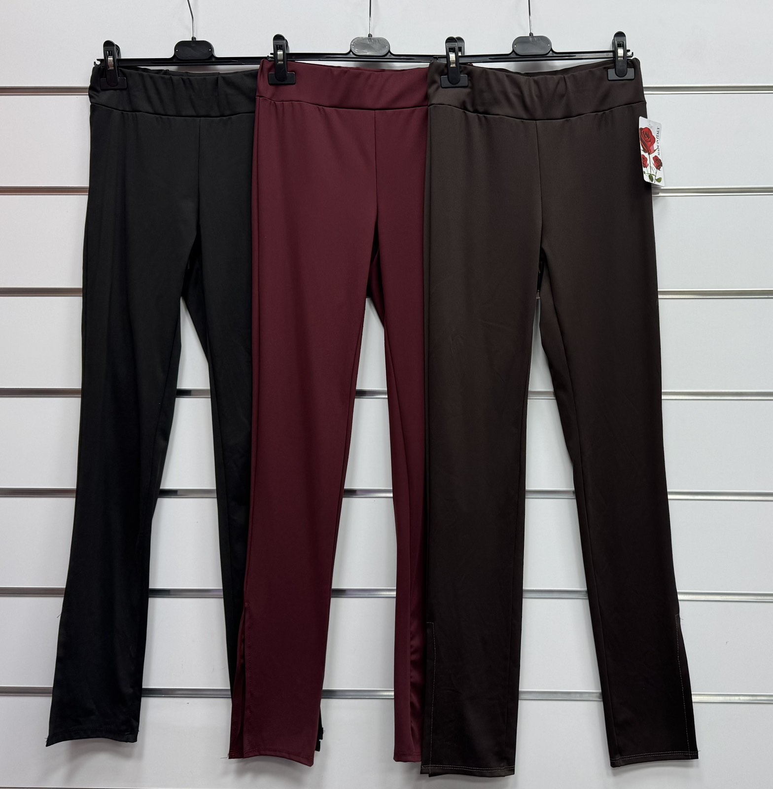 Spodnie Damskie  WŁOSKA  , Size uni, paczka 6szt ,mix kolor