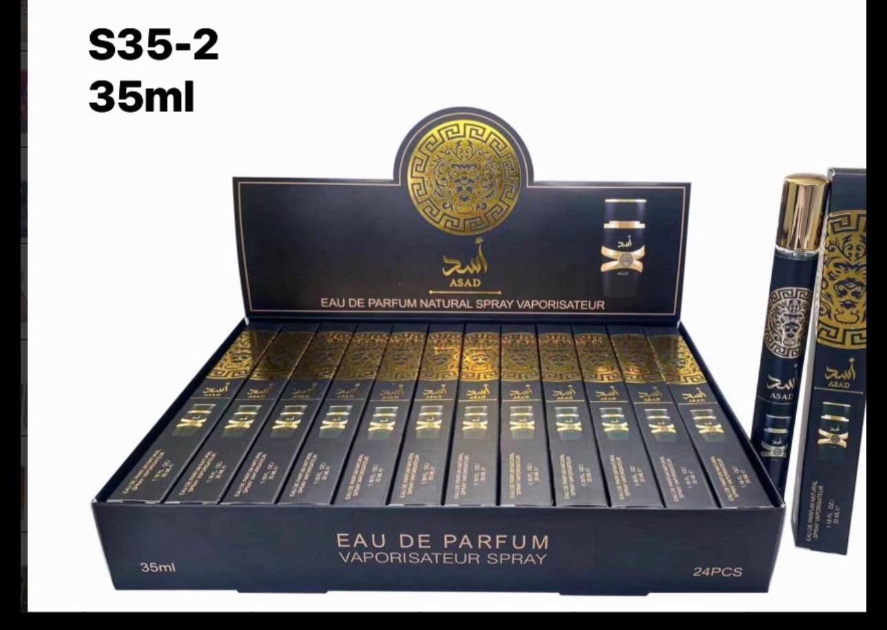 Perfumetki meskie 35ml, 20szt/Paczka