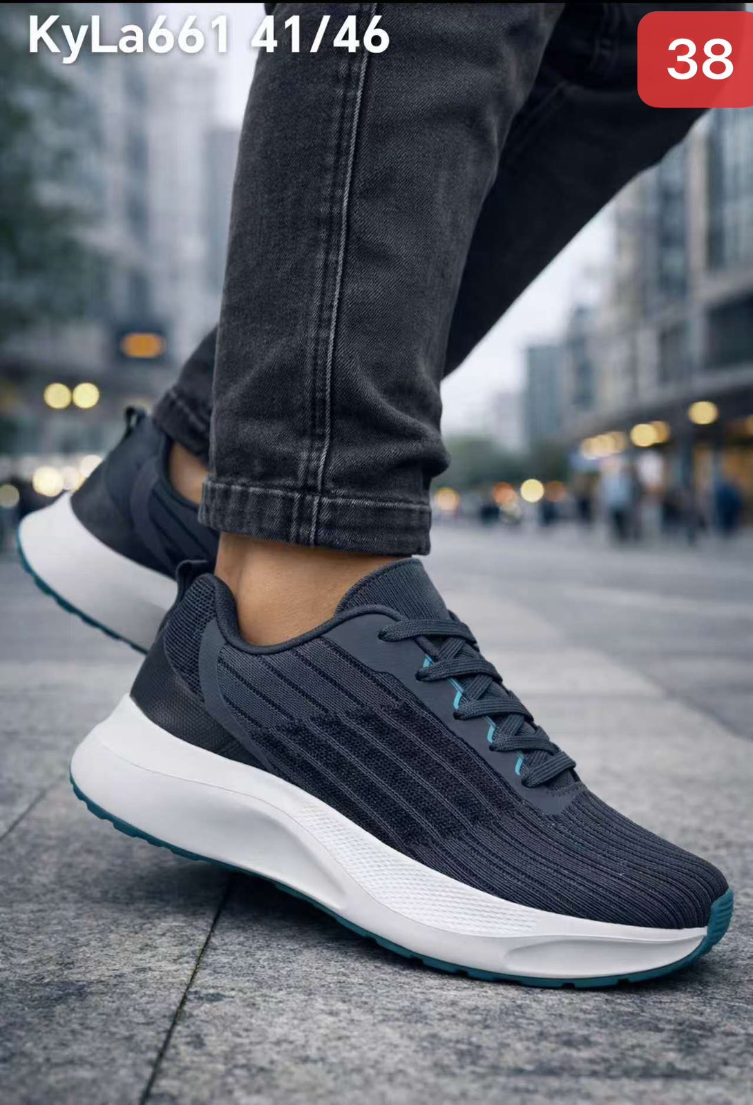 Buty Sportowe MĘSKIE (41-46, 12par)