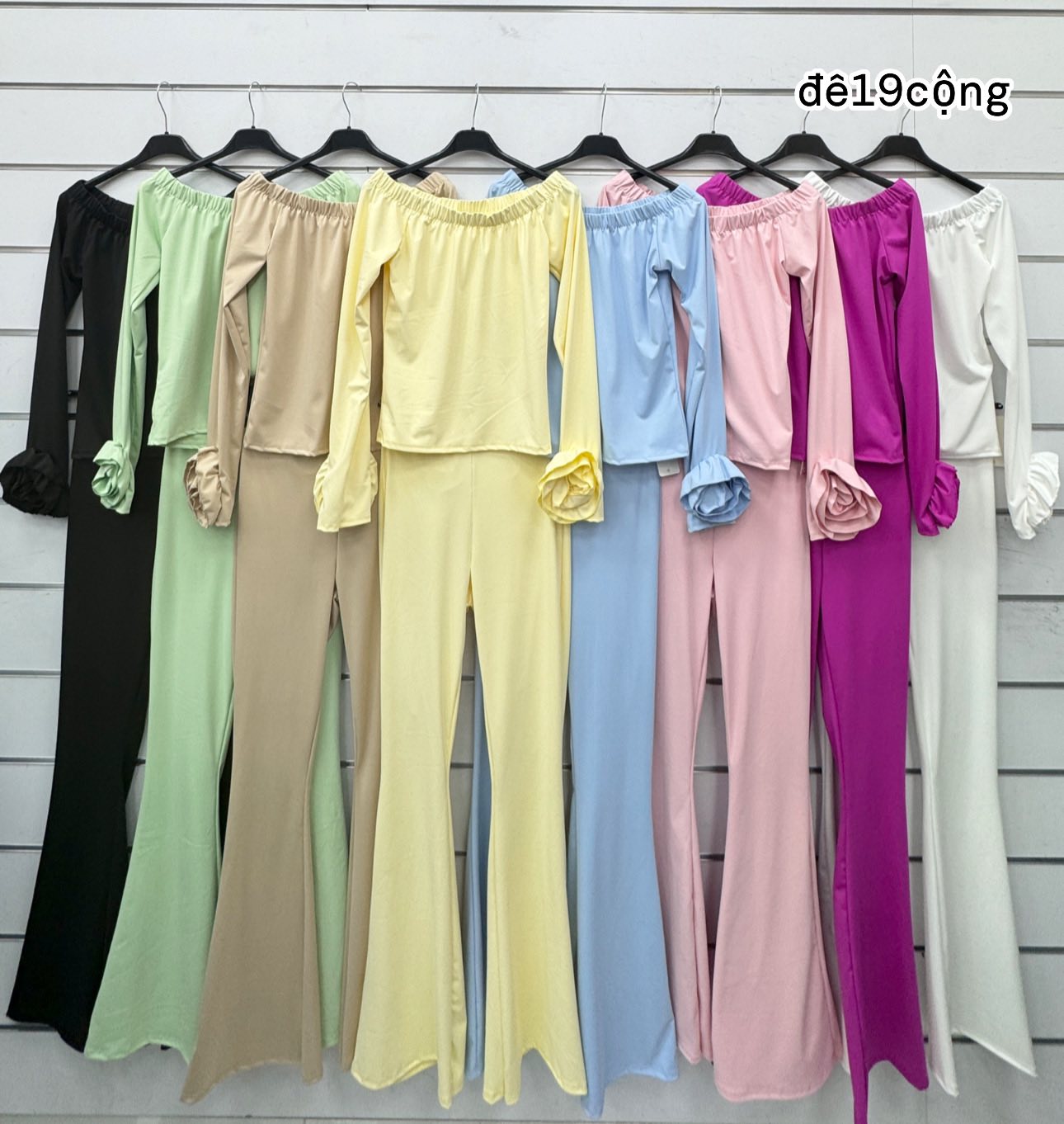 Komplety Damskie  WŁOSKA  , Size uni, paczka 6szt ,mix kolor