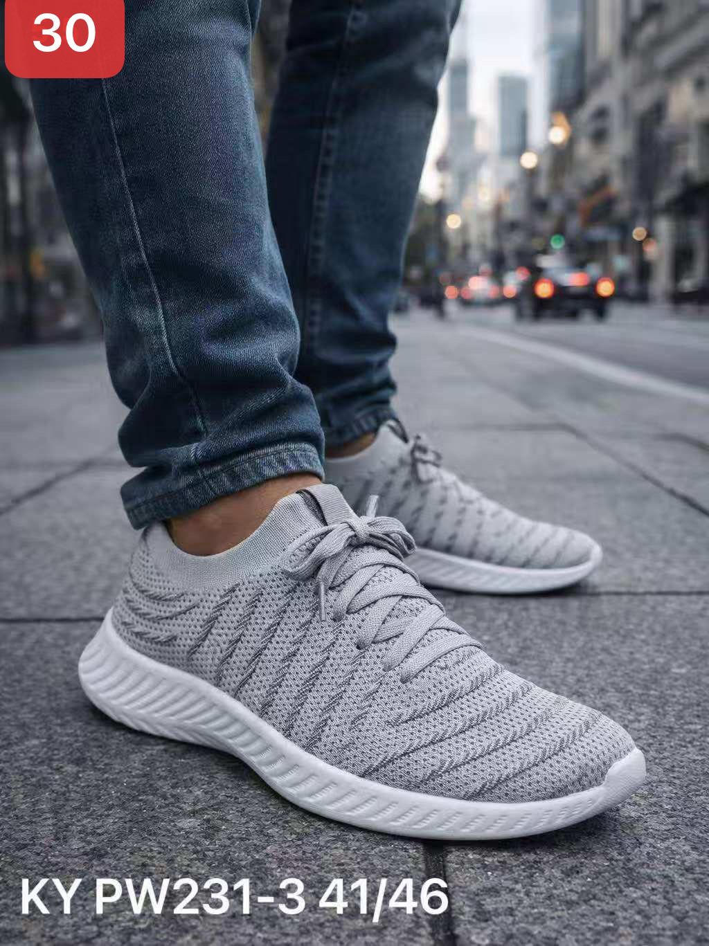 Buty Sportowe MĘSKIE (41-46, 12par)