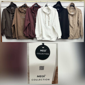 Bluzy Damskie TURECKA, Size uni, paczka 6szt ,mix kolor