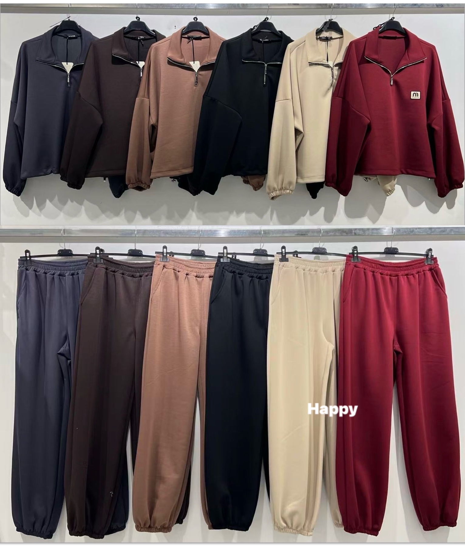 Komplety  Damskie  WŁOSKA  , Size uni, paczka 6szt ,mix kolor