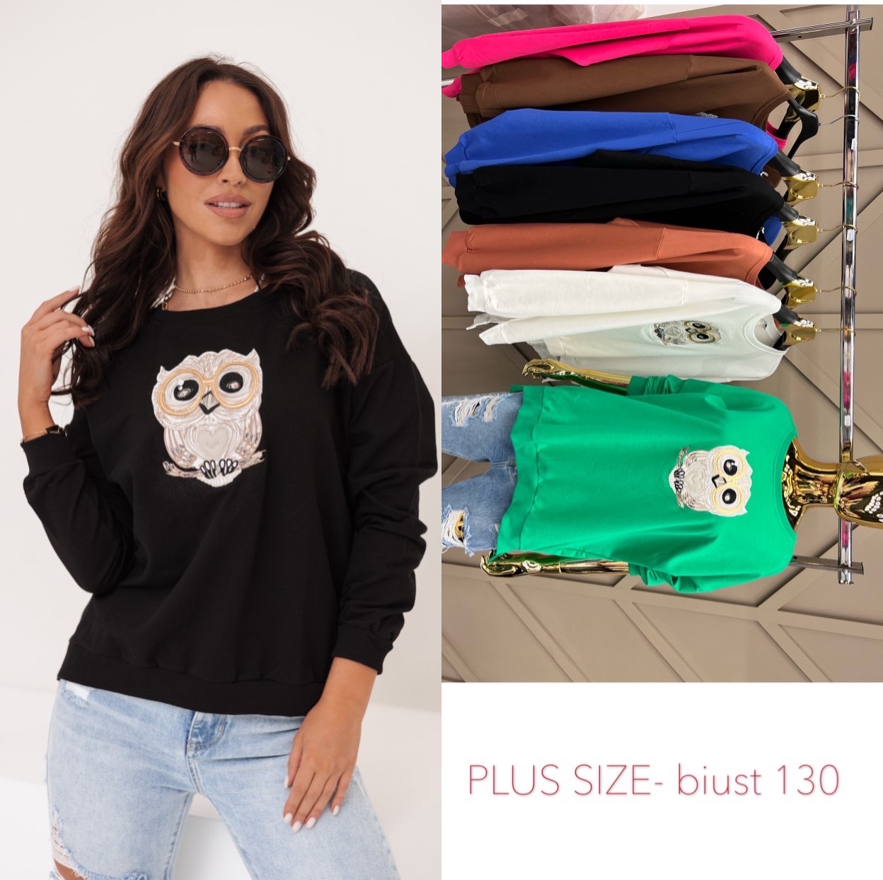 Bluzy Damskie , Size uni, paczka 10szt ,mix kolor