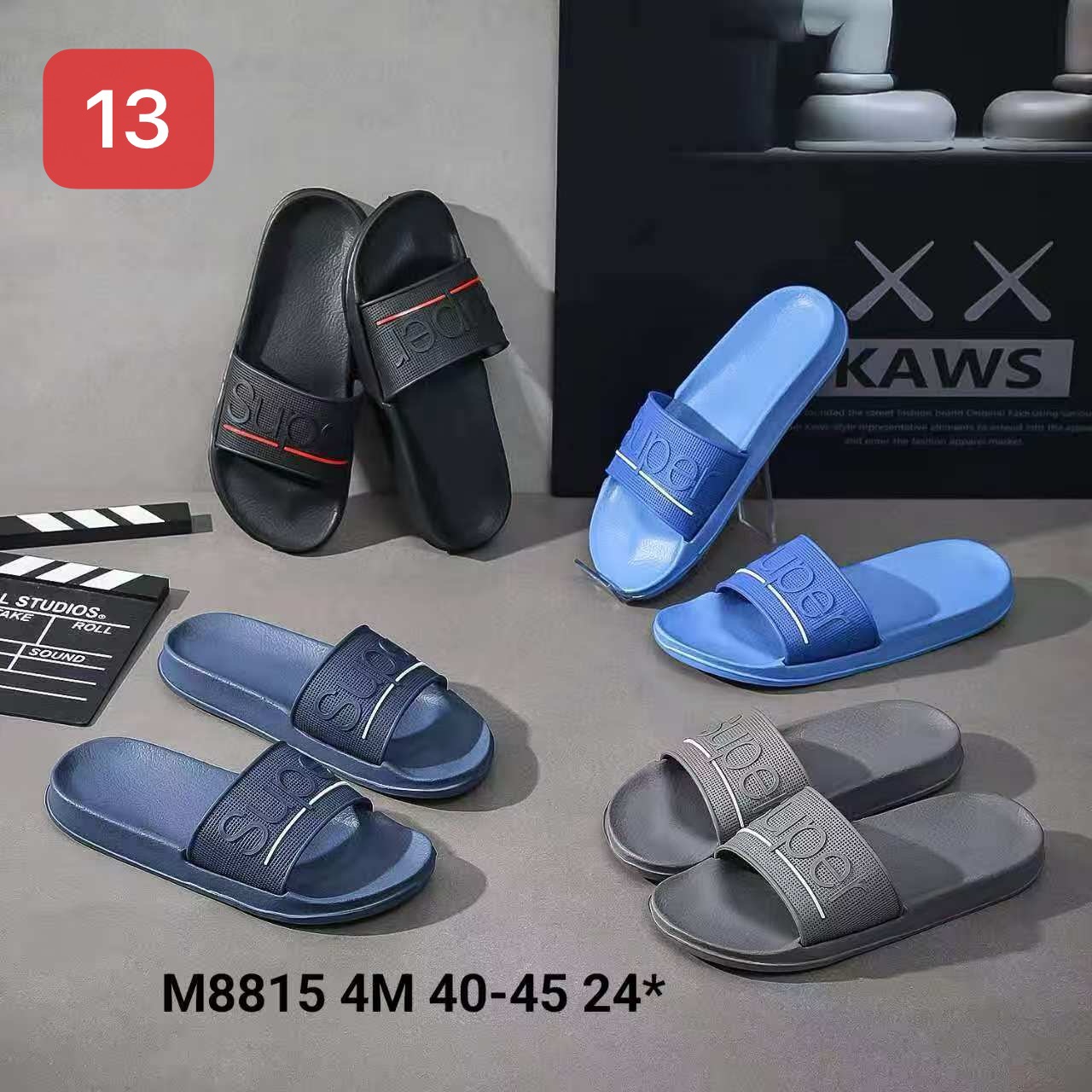 Klapki Męskie (40-45, 24par)