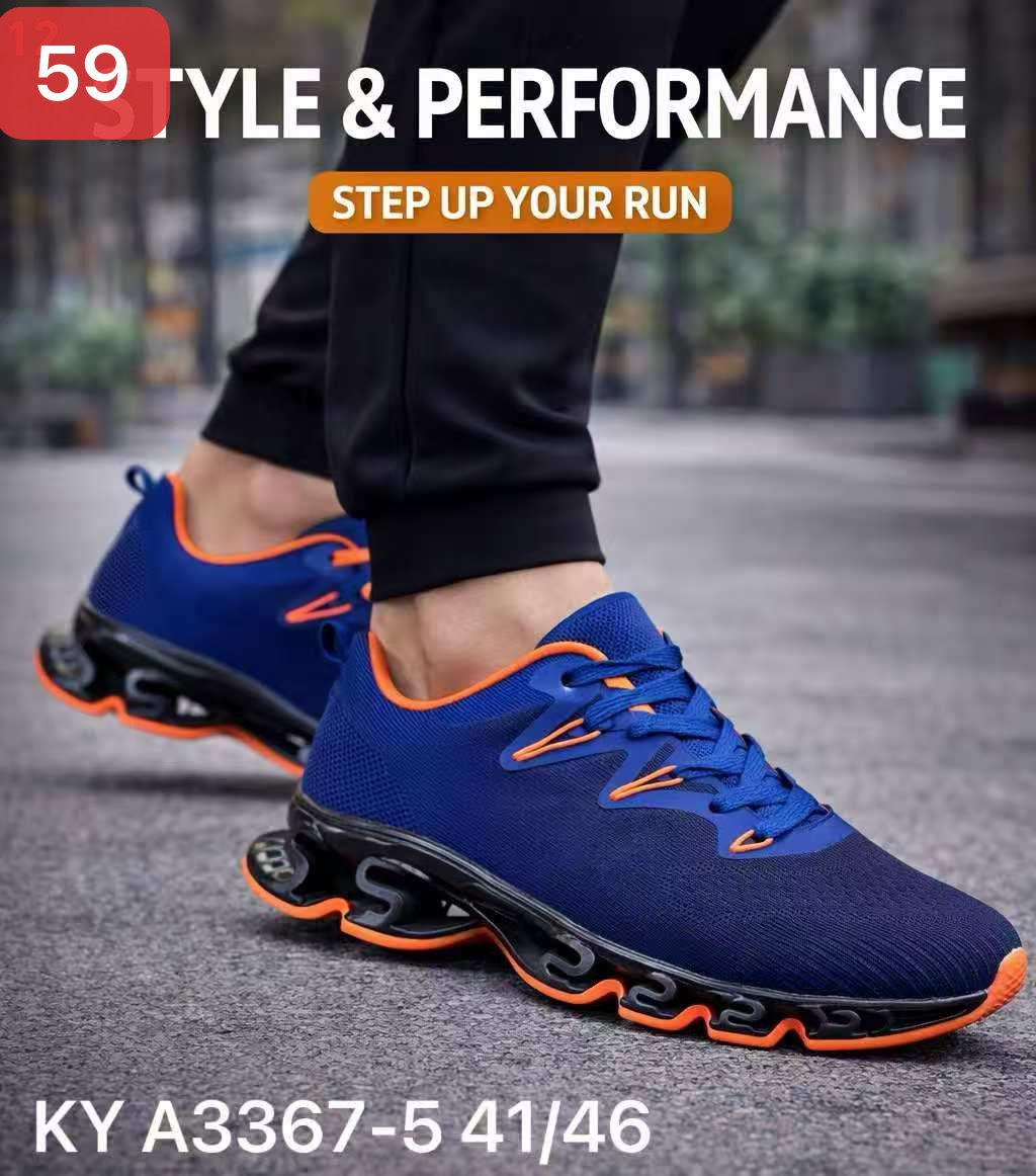 Buty Sportowe MĘSKIE (41-46, 12par)