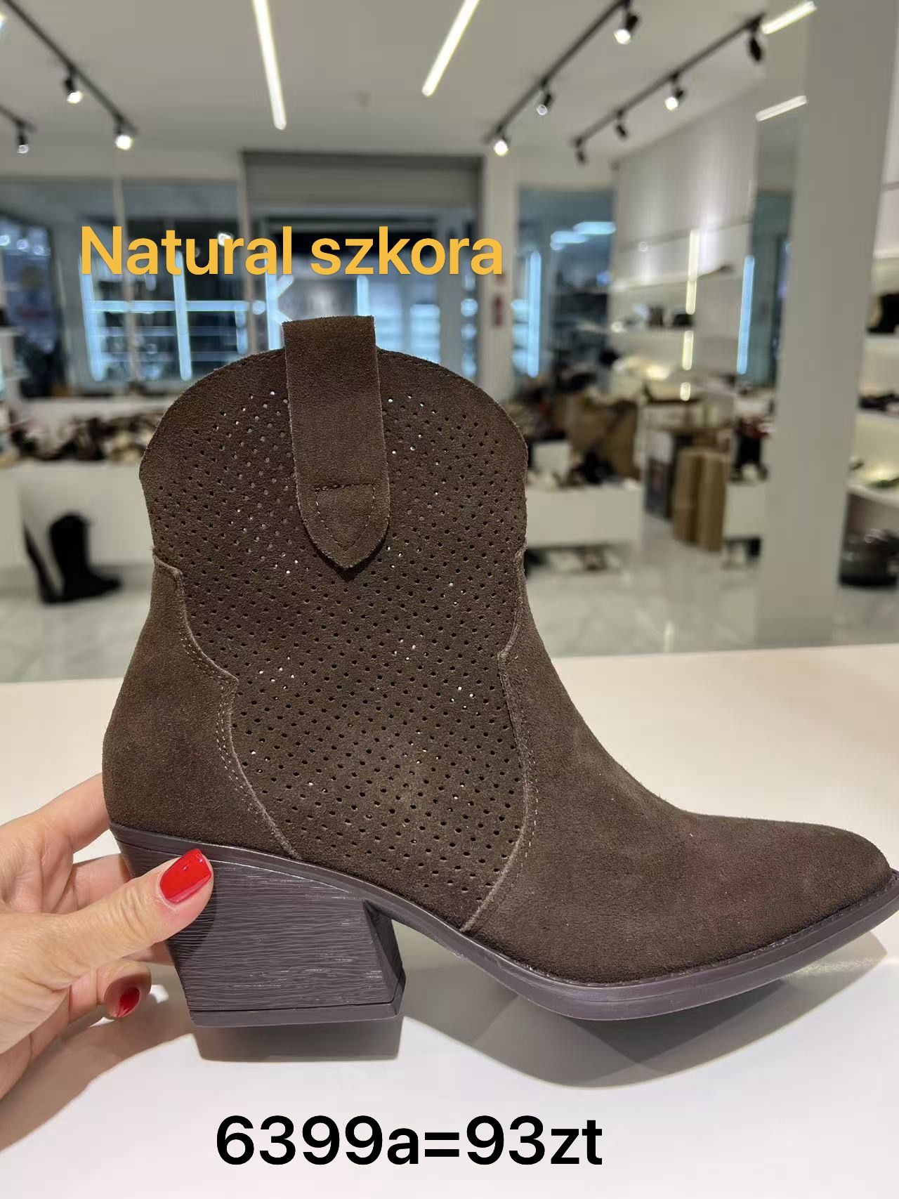 Buty Botki Damskie (36-41, 12par)