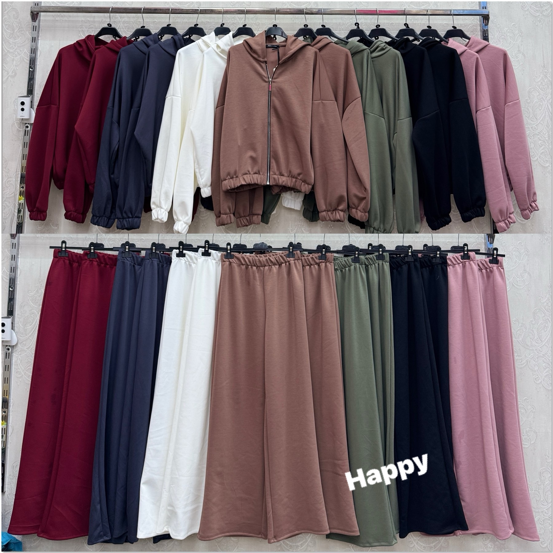 Komplety Damskie wloskie, Size uni, paczka 6szt ,mix kolor