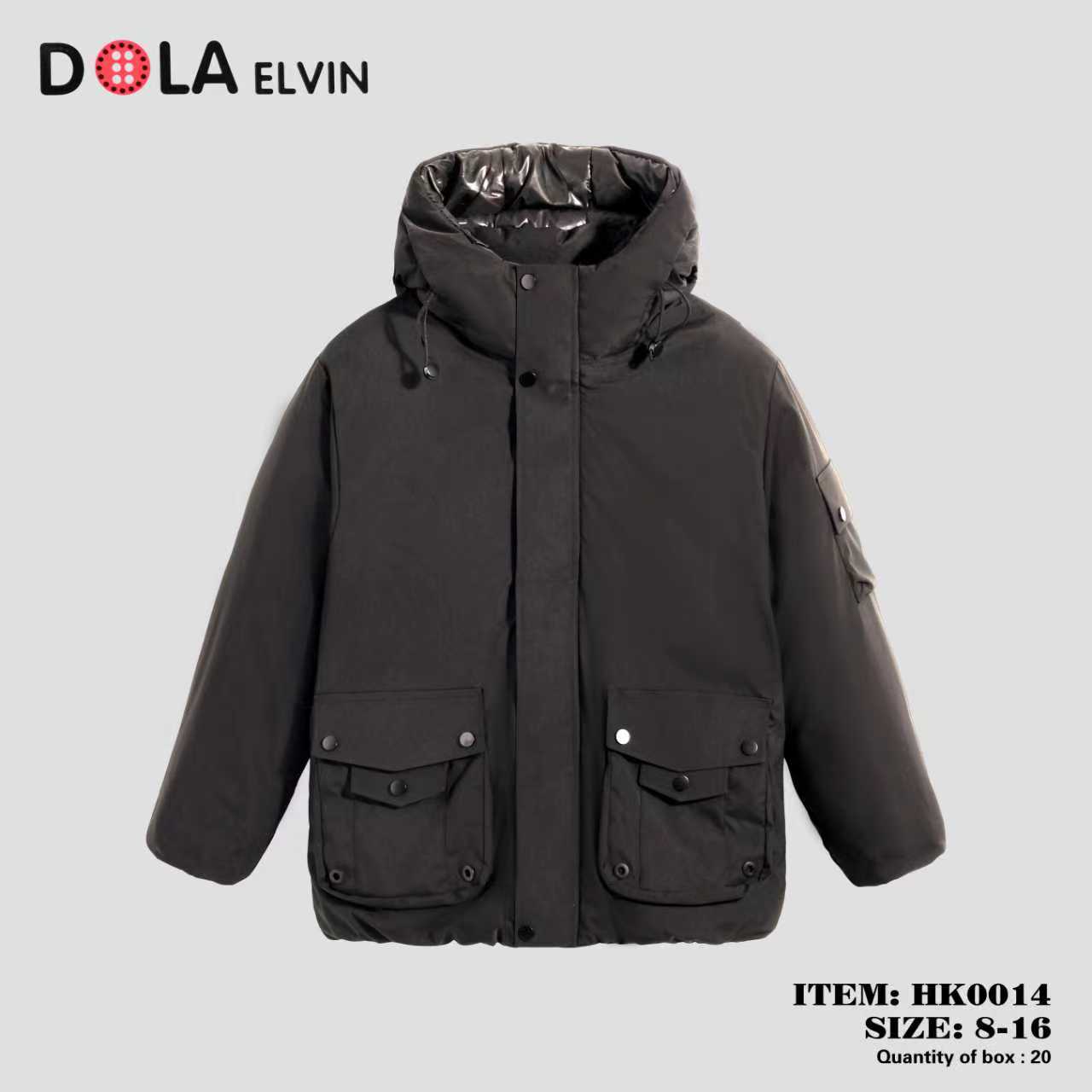 Kurtki DZIECIĘCA ,size 8-16lat,paczka 5szt ,1kolor