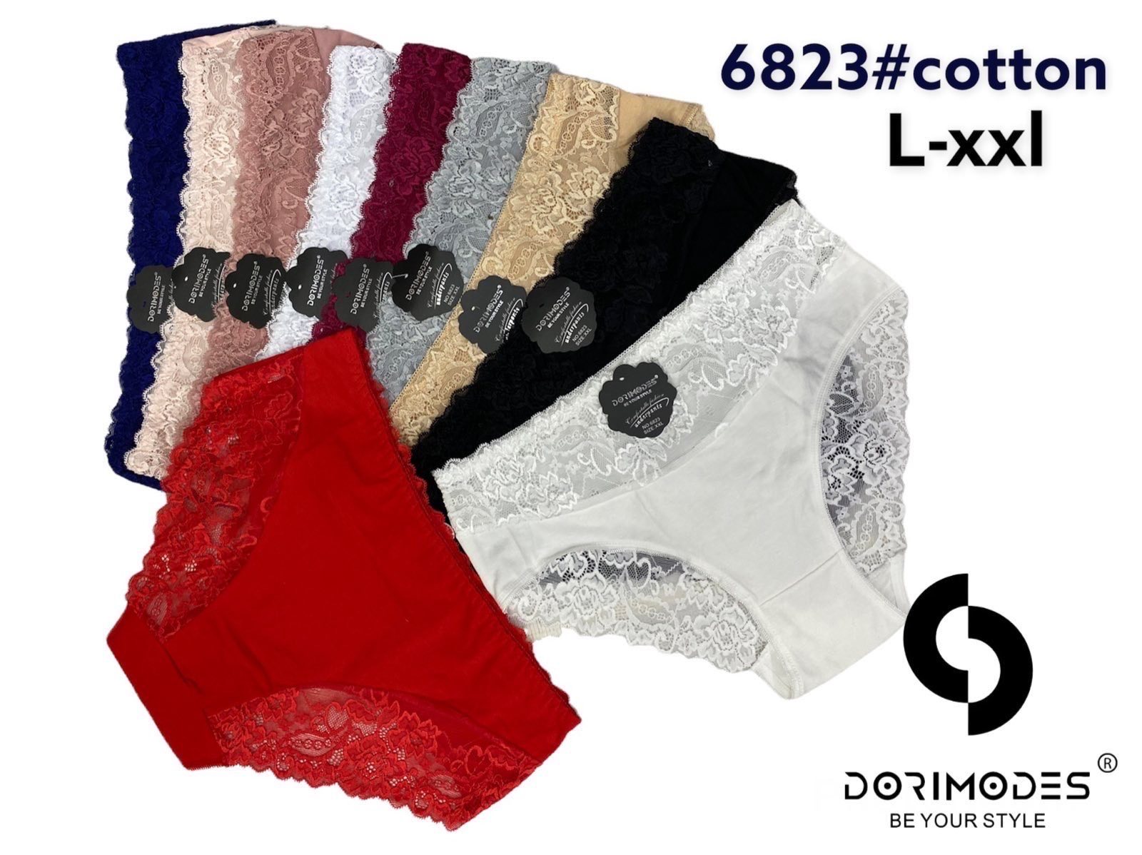 Majtki damskie , Size l-2xl, paczka 24szt ,mix kolor