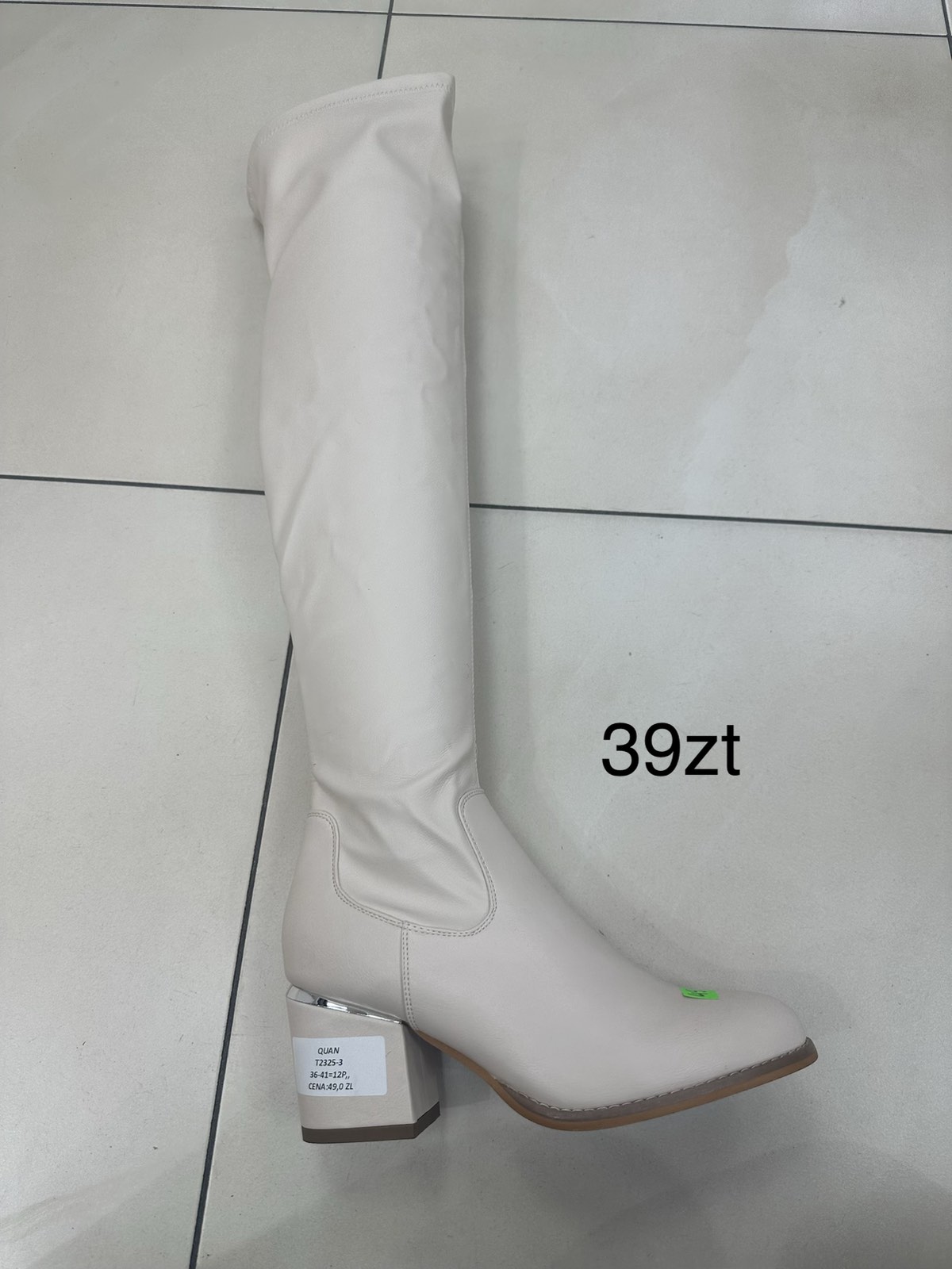 Botki na Obcasie Damskie (36-41, 12par)