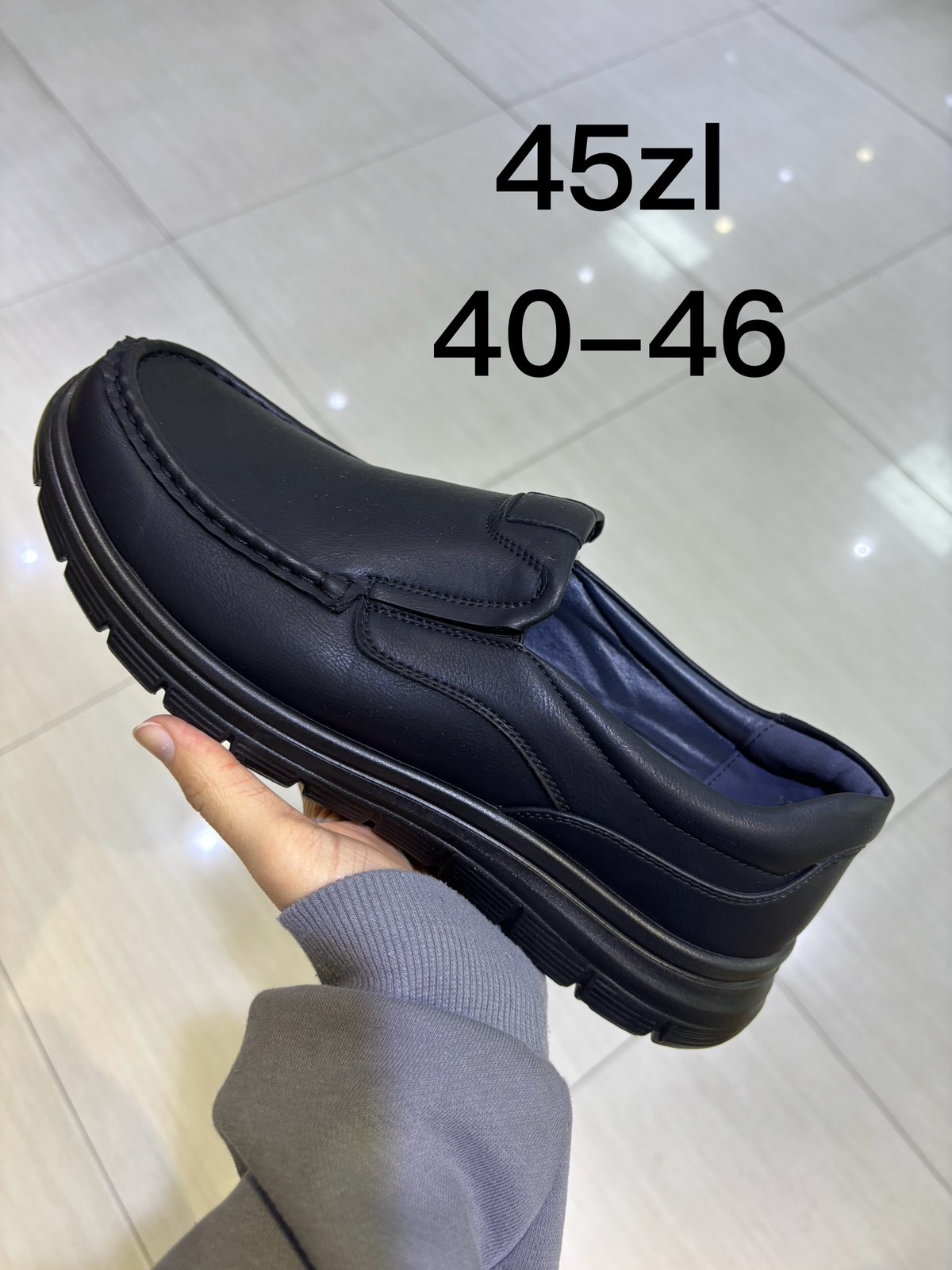 Buty Półbuty Męskie (40-46, 12par)