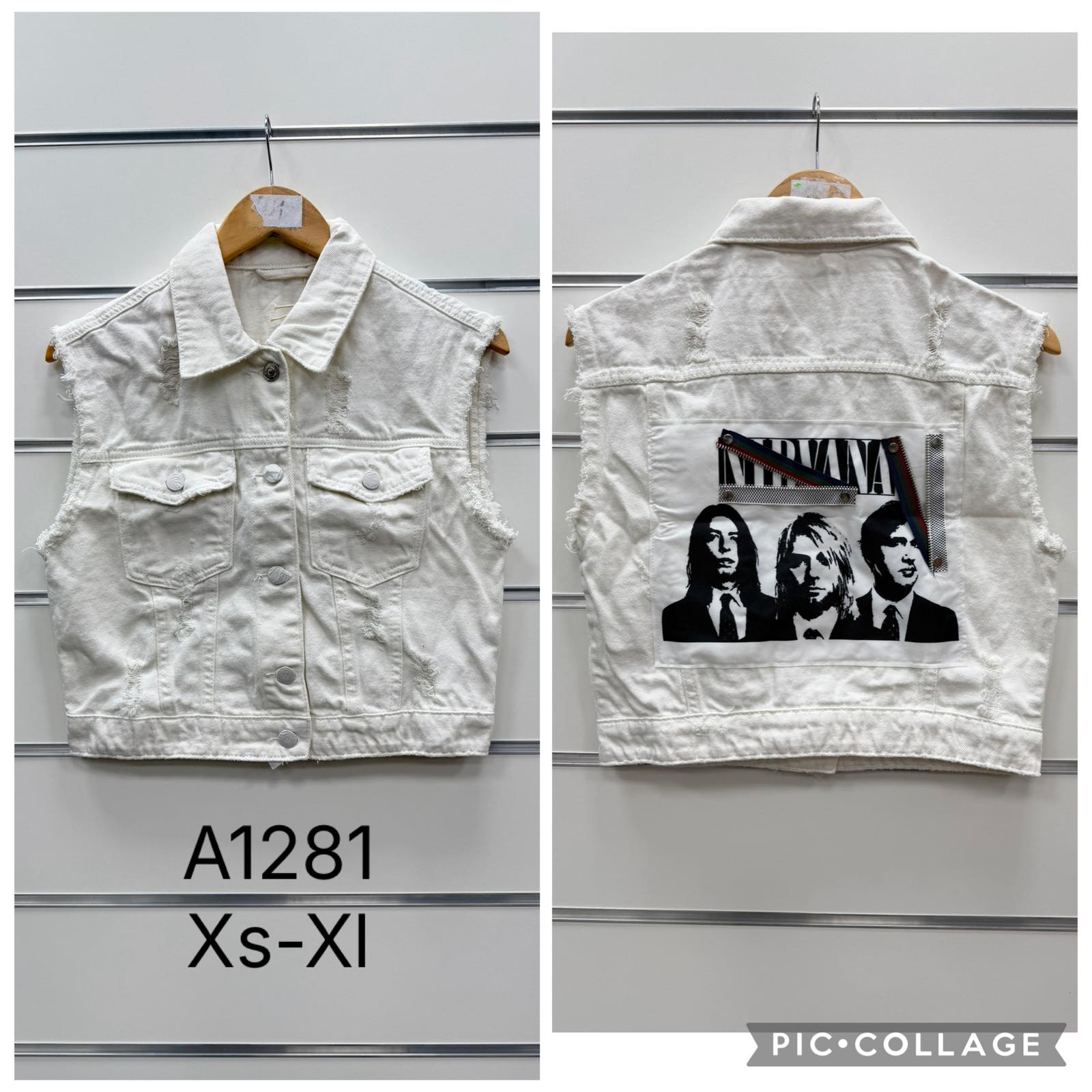 Kamizelki damskie , Size xs-xl,paczka 10szt,1kolor