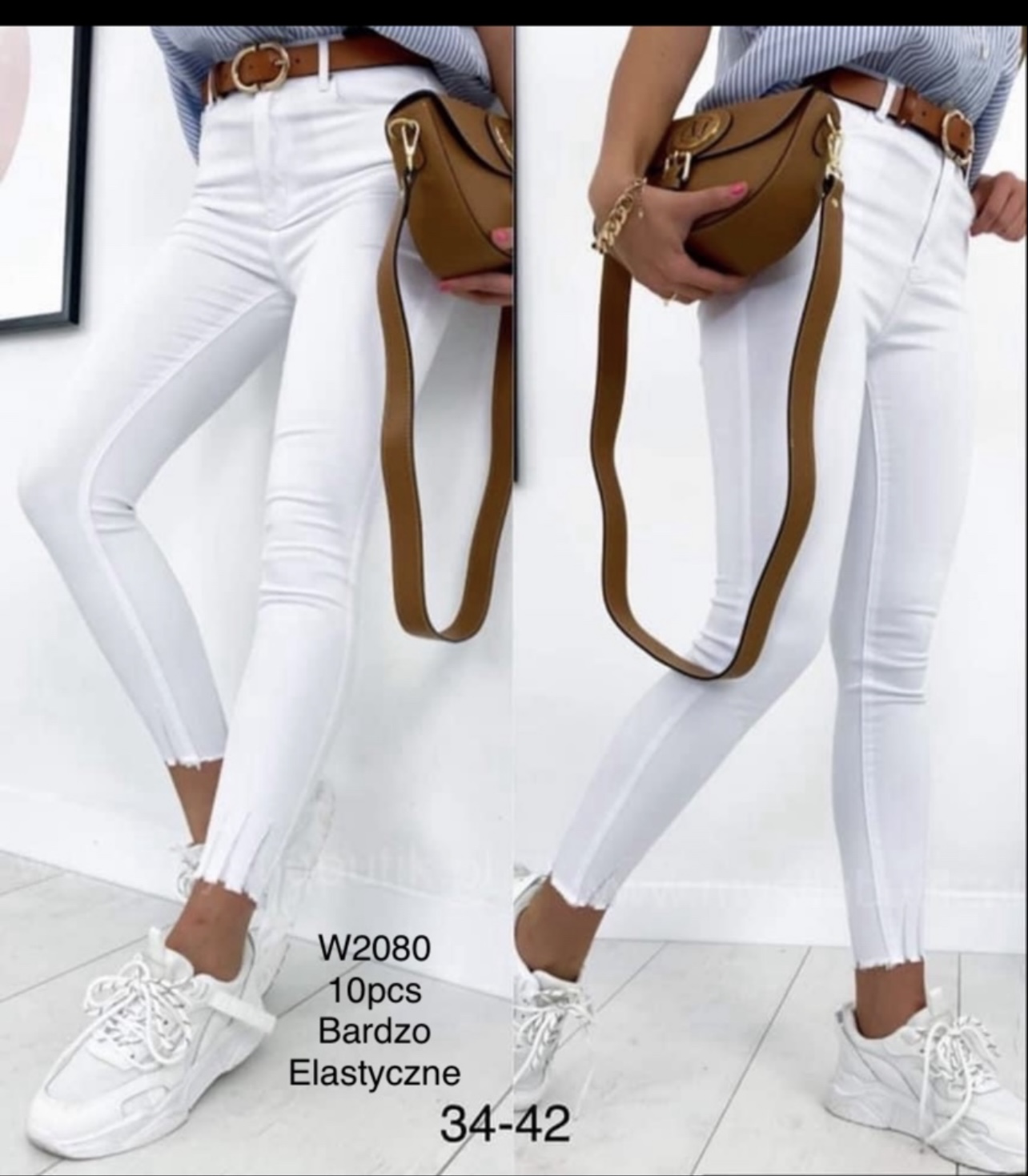 Jeansy damskie , Size 32-42, paczka 10szt,1kolor
