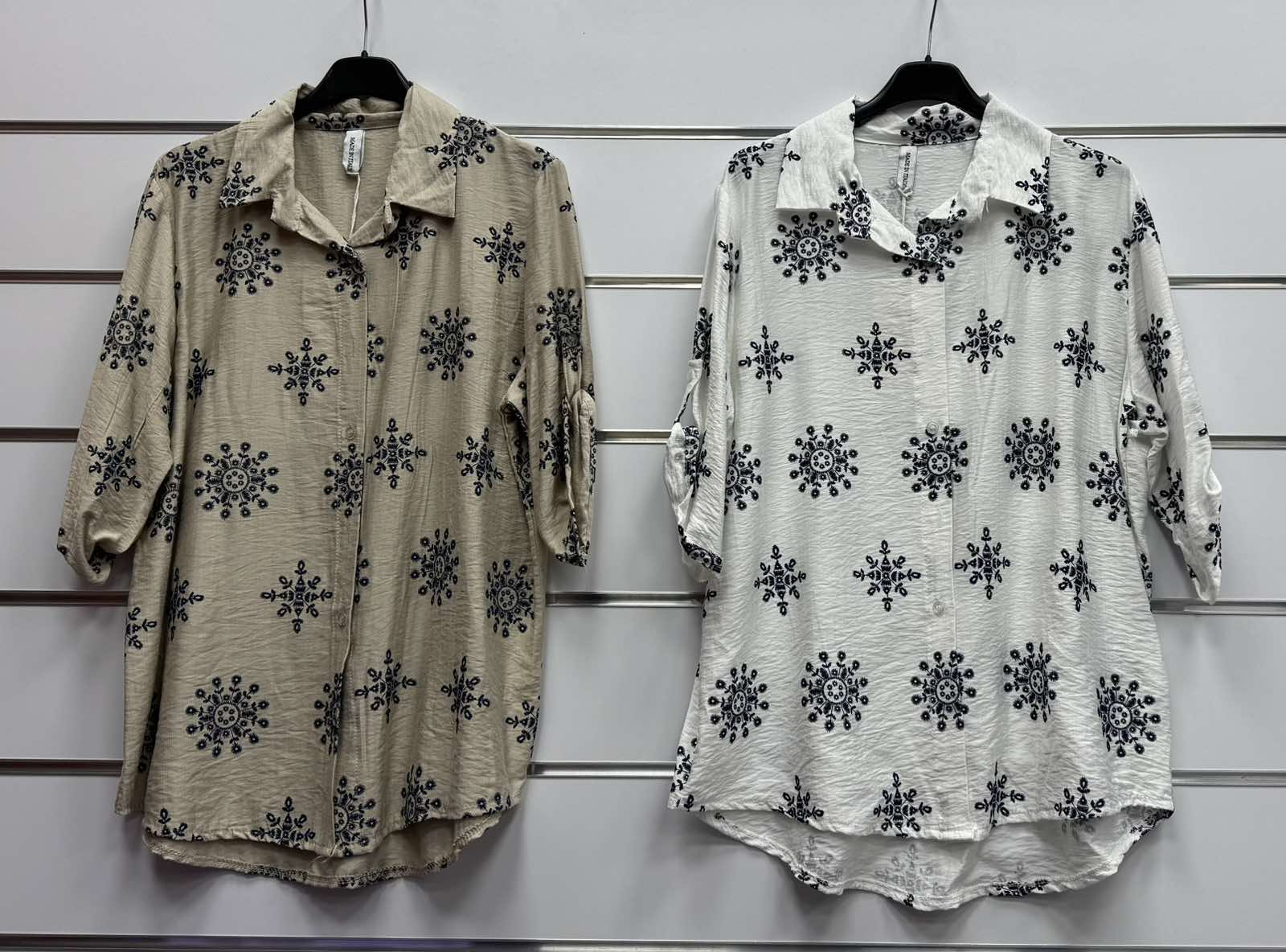 Bluzki Damskie  WŁOSKA  , Size uni, paczka 6szt ,mix kolor