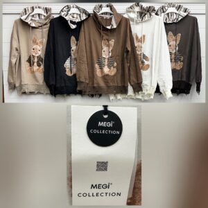 Bluzy Damskie TURECKA, Size uni, paczka 6szt ,mix kolor