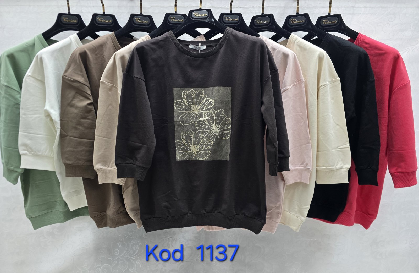 Bluzy Damskie TURECKA , Size uni, paczka 6szt ,mix kolor