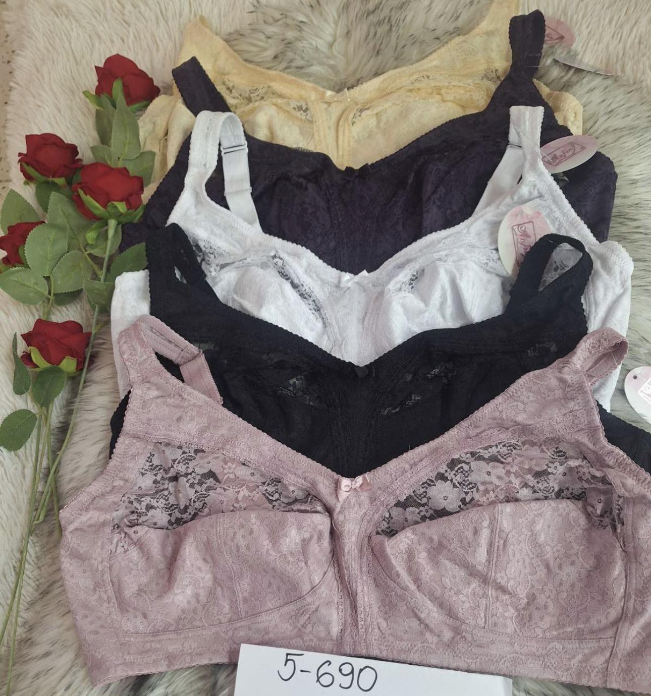 Biustonosz E damskie.size 85-110,paczka 6szt,1kolor