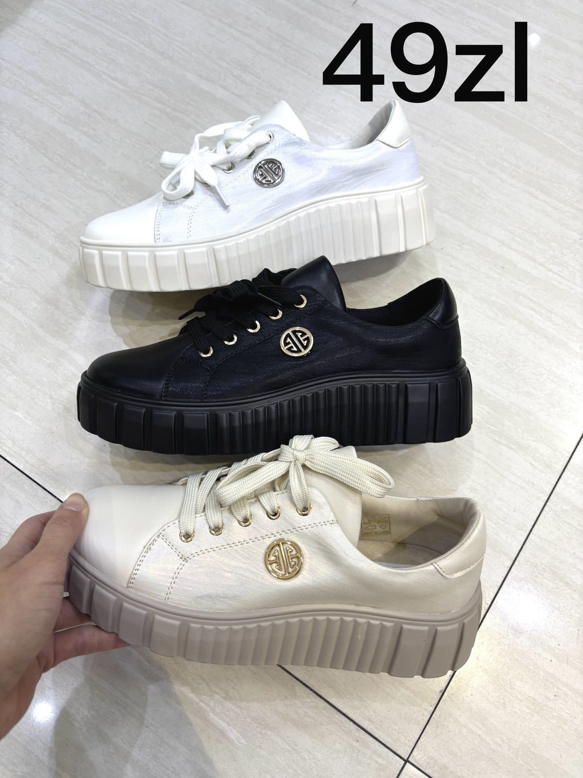 Buty Sportowe DAMSKIE (36-41, 12par)