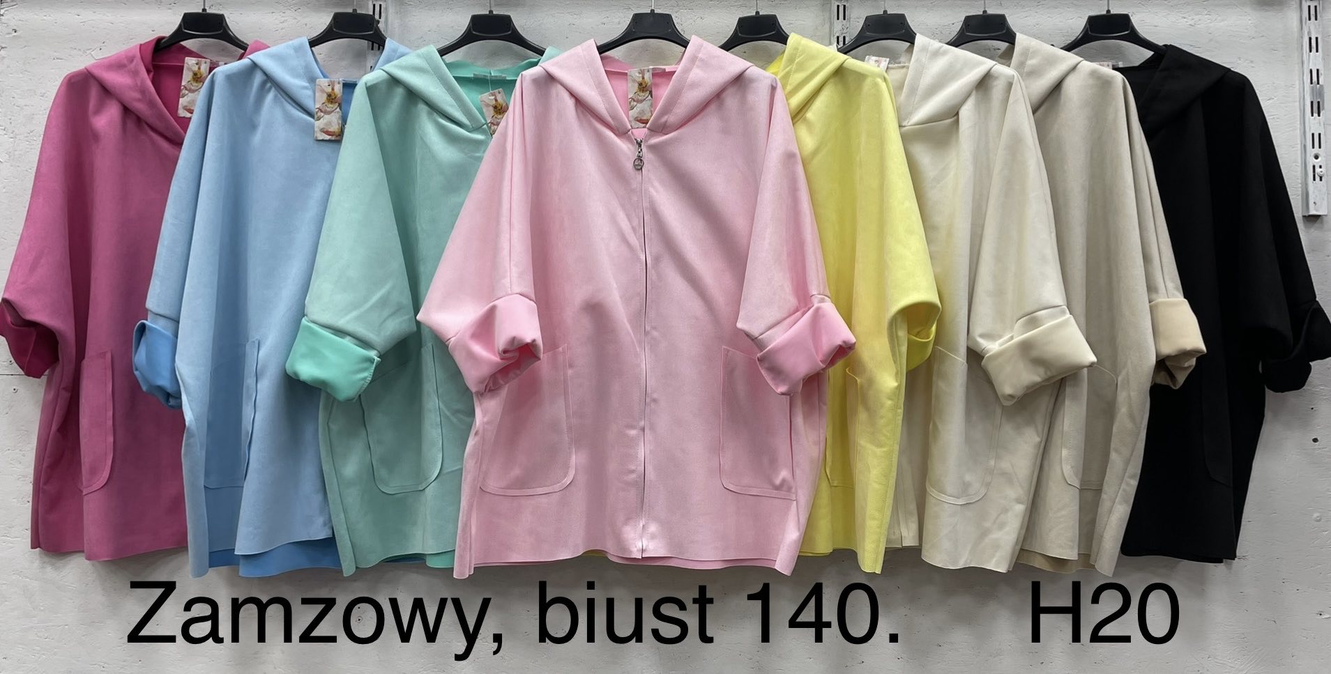 Bluzki Damskie  WŁOSKA  , Size uni, paczka 6szt ,mix kolor