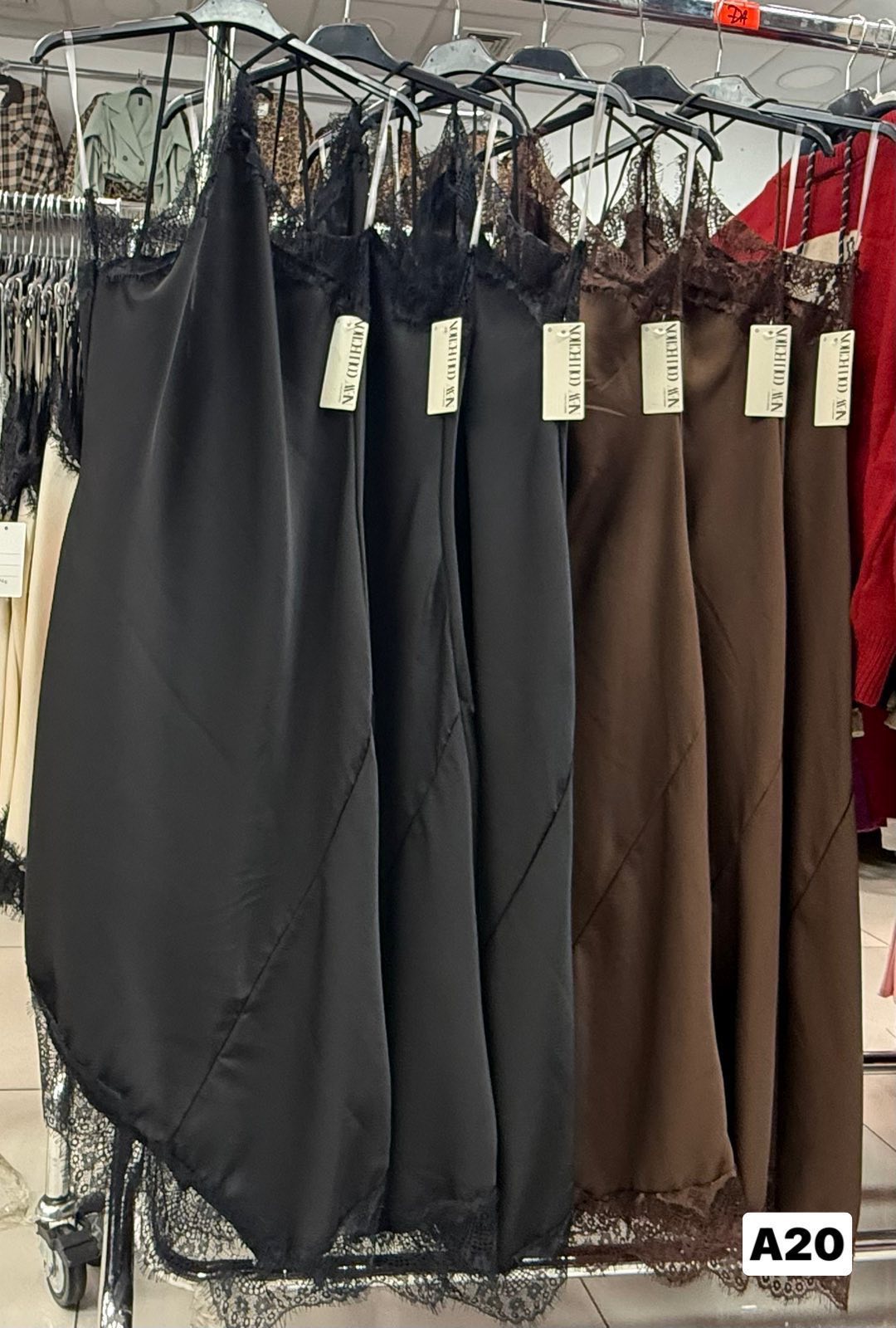 Sukienki Damskie wloskie, Size uni, paczka 6szt ,mix kolor