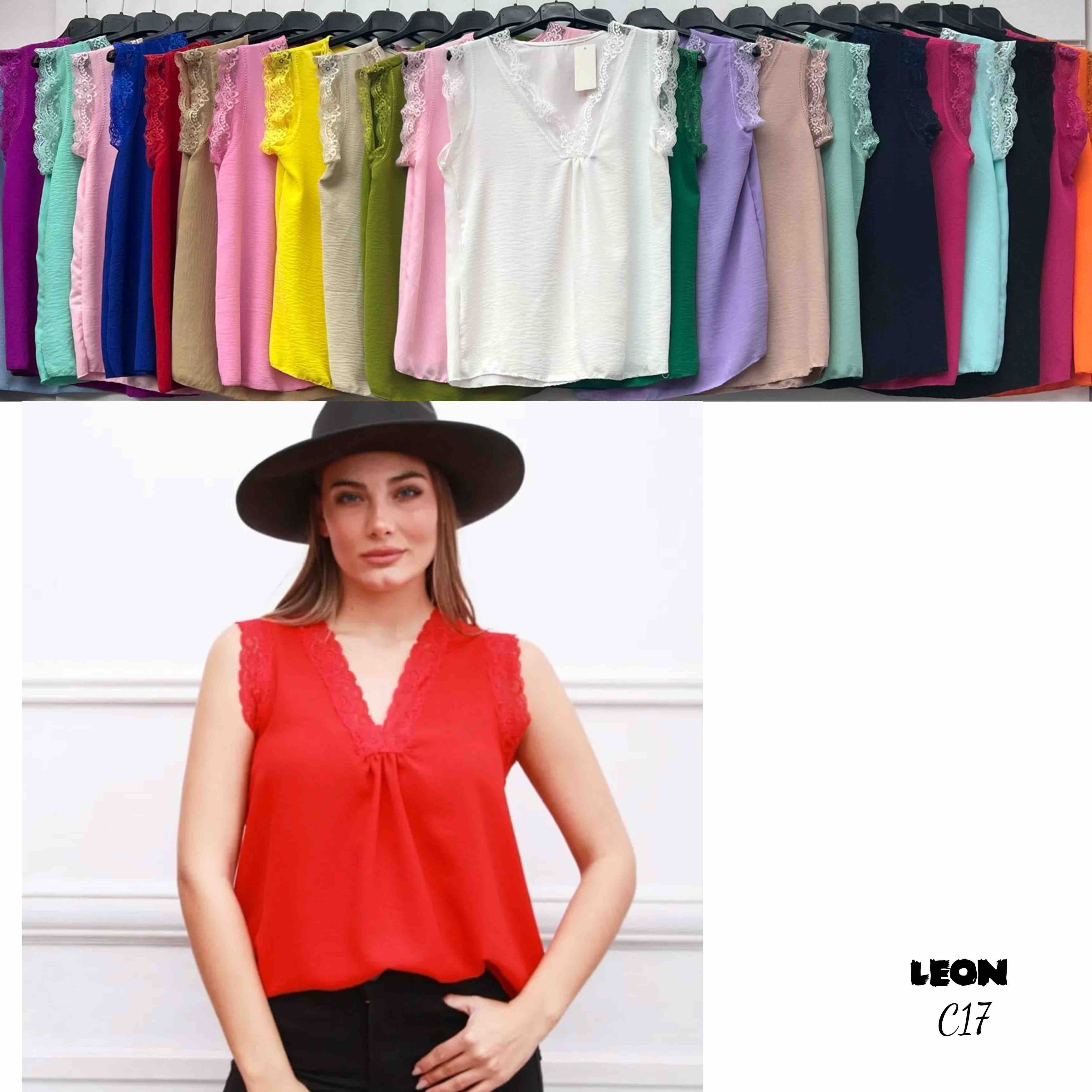 Bluzki  Damskie tureckie, Size uni, paczka 10szt ,mix kolor