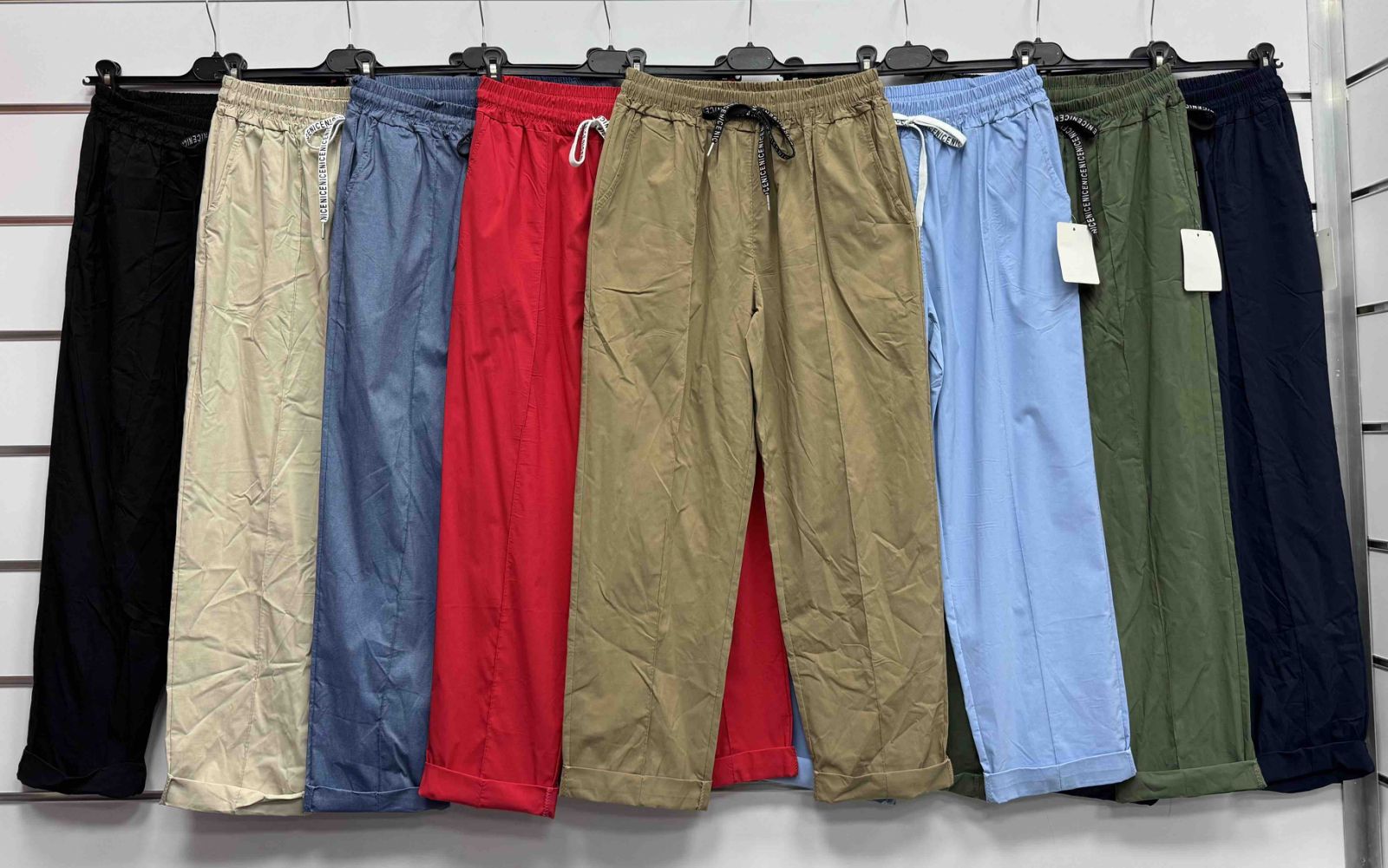 Spodnie Damskie  WŁOSKA  , Size uni, paczka 6szt ,mix kolor