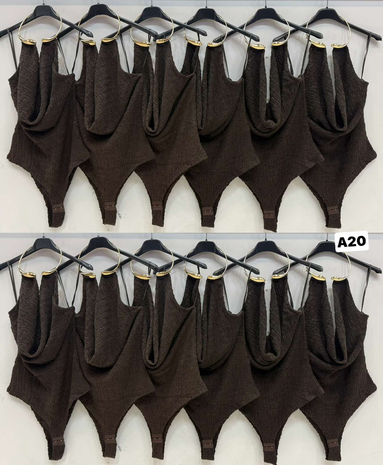 Body Damskie wloskie, Size uni, paczka 6szt ,1kolor