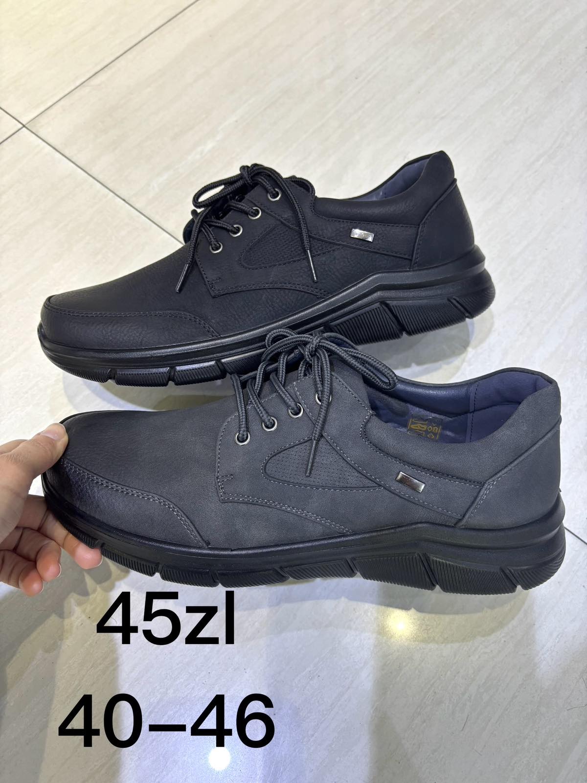 Buty Sportowe MĘSKIE (40-46, 12par)