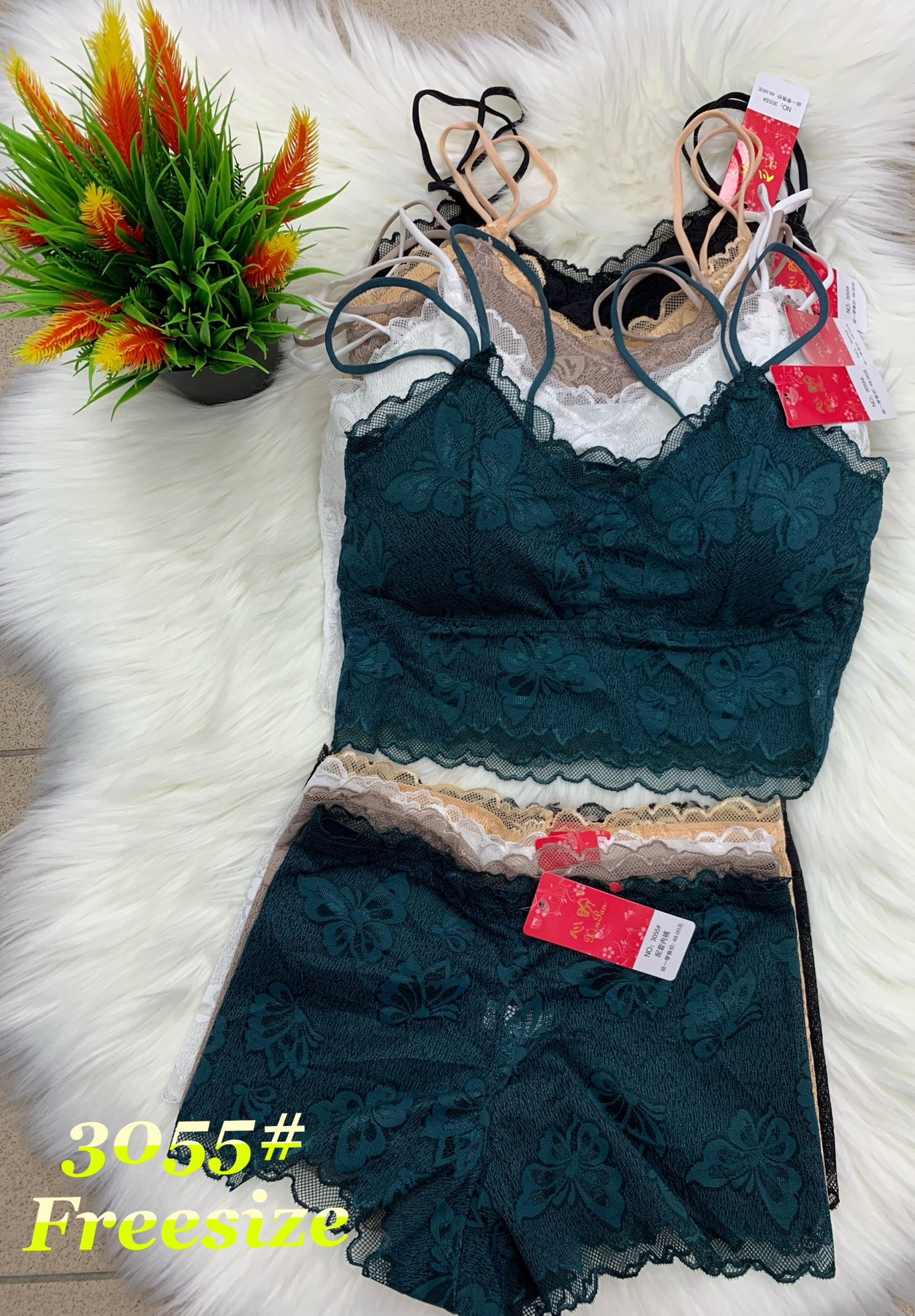 Komplet Bielizny damskie ,size uni,paczka 10szt,mix kolor